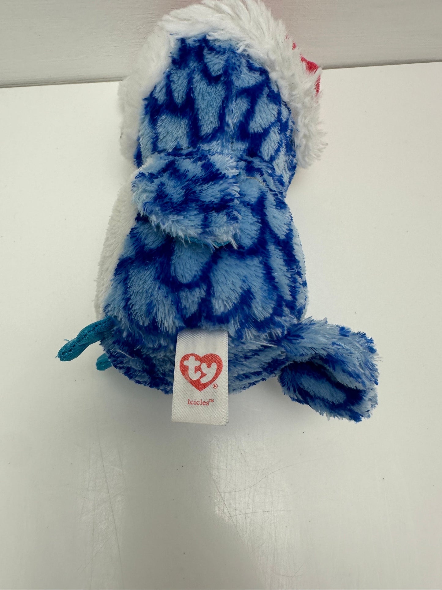 Ty Beanie Boo “Icicles” the Blue Owl - No Hang Tag (6 inch)