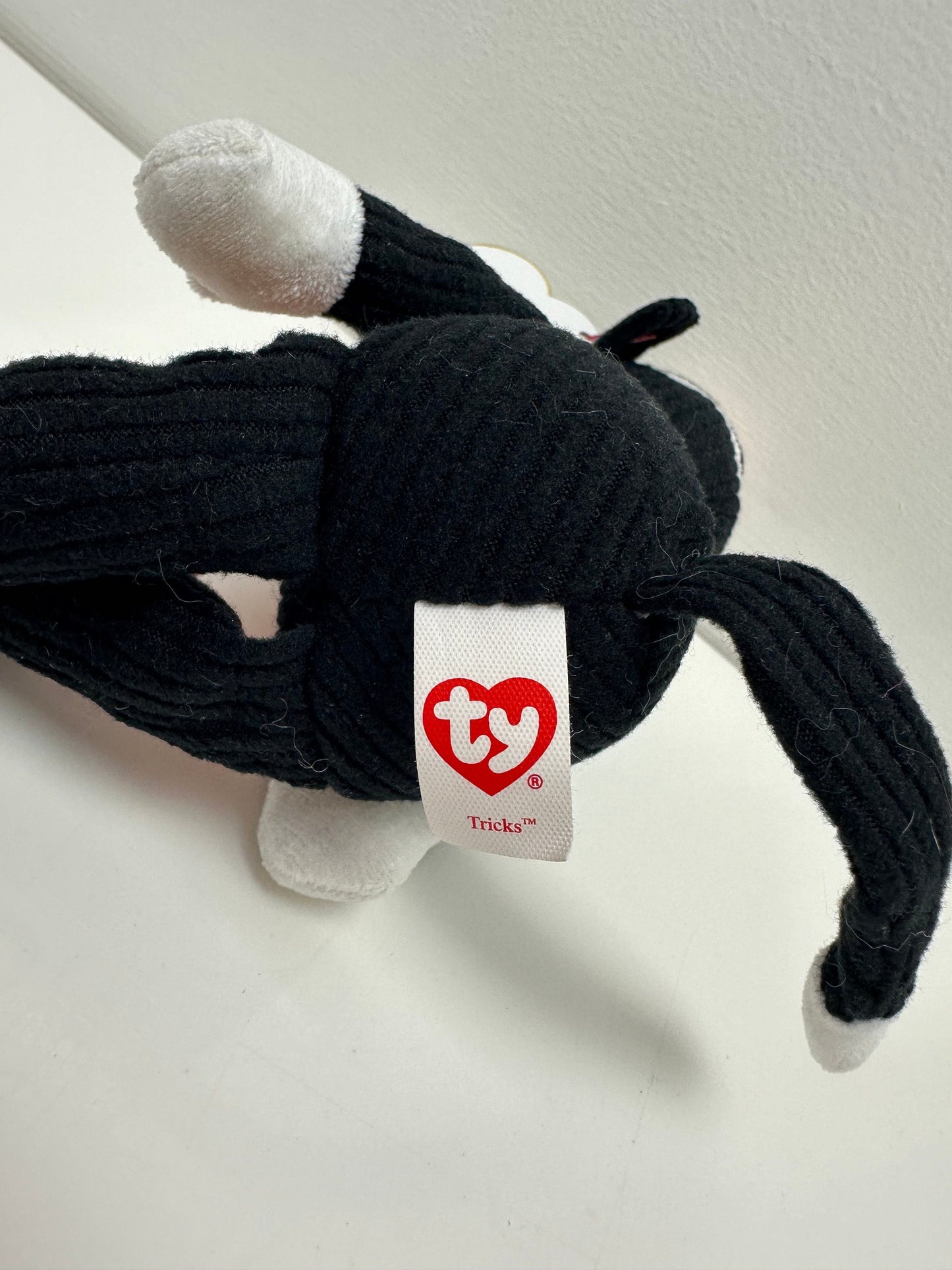 Ty Beanie Baby “Tricks” the Skeleton Sock Monkey (8.5 inch)