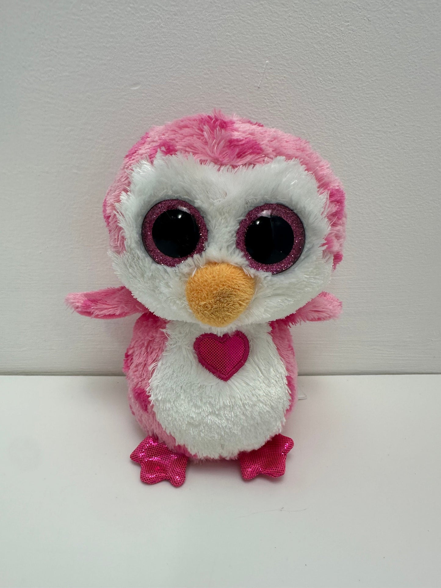 Ty Beanie Boo “Juliet” the Valentine’s Day Penguin - No Hang Tag (6 inch)