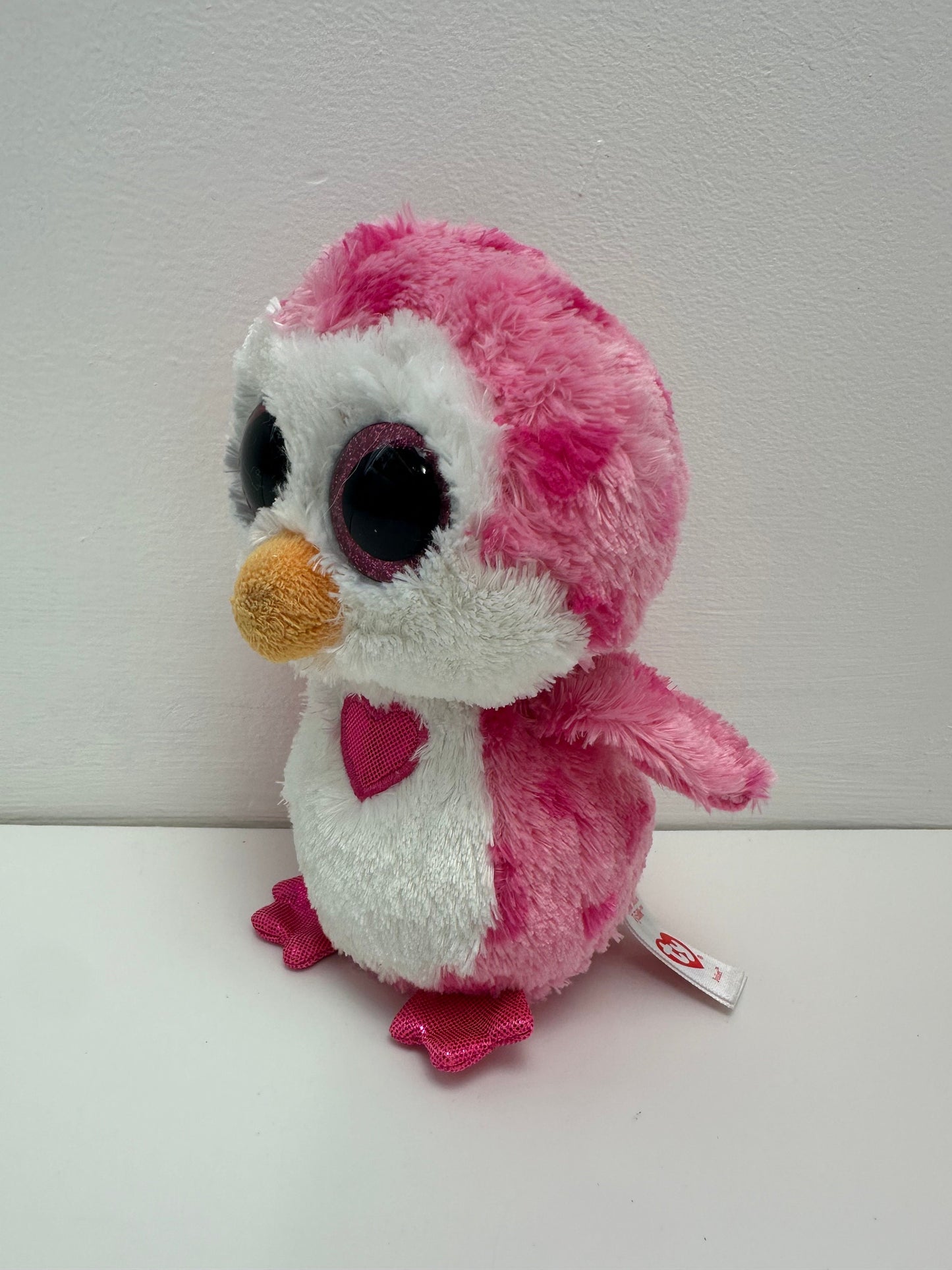 Ty Beanie Boo “Juliet” the Valentine’s Day Penguin - No Hang Tag (6 inch)