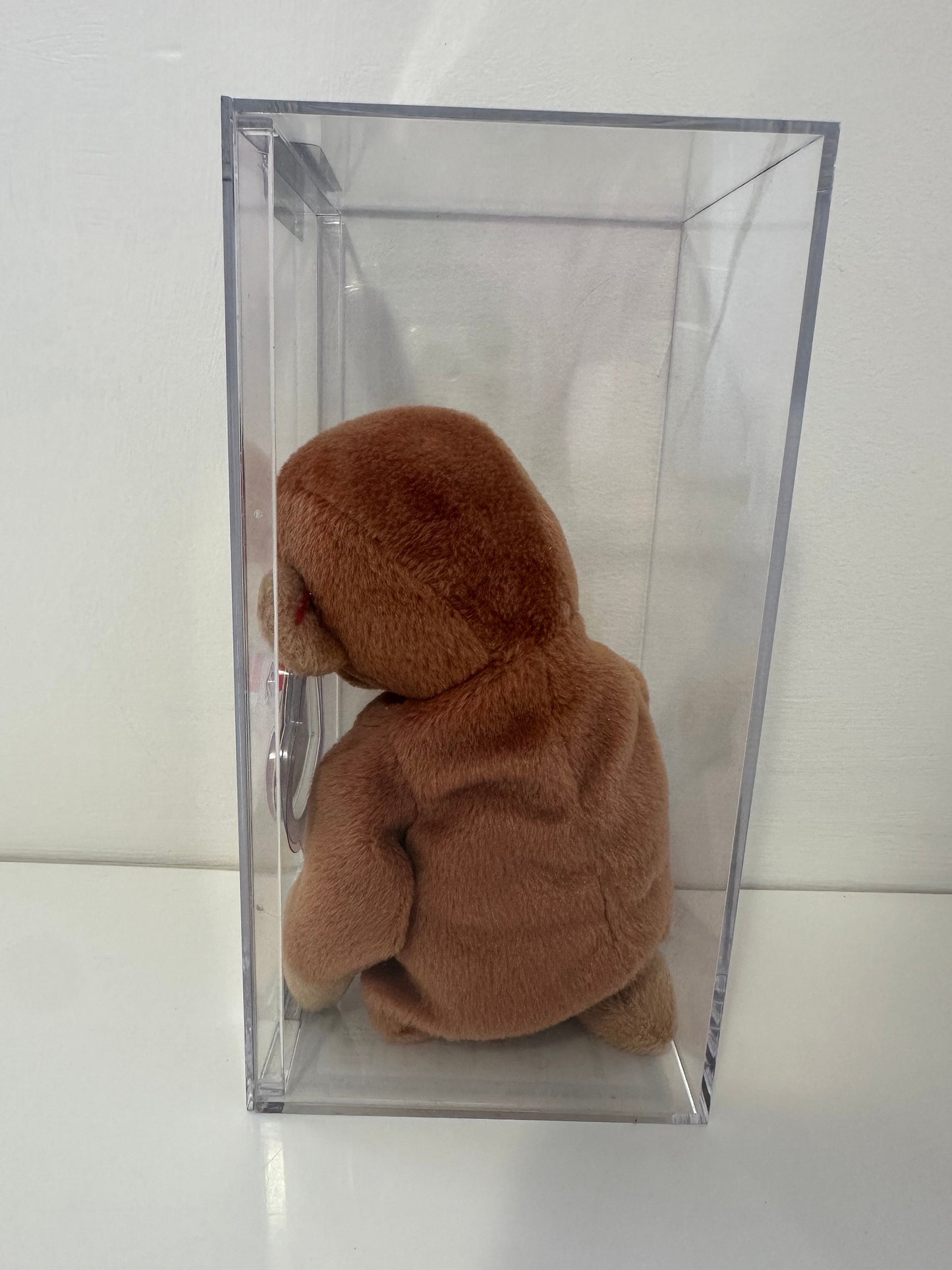 Ty Beanie Baby “Bongo” the Monkey Brown Tail - 3rd Generation - Authenticated MWMT MQ! *RARE* (8.5 inch)