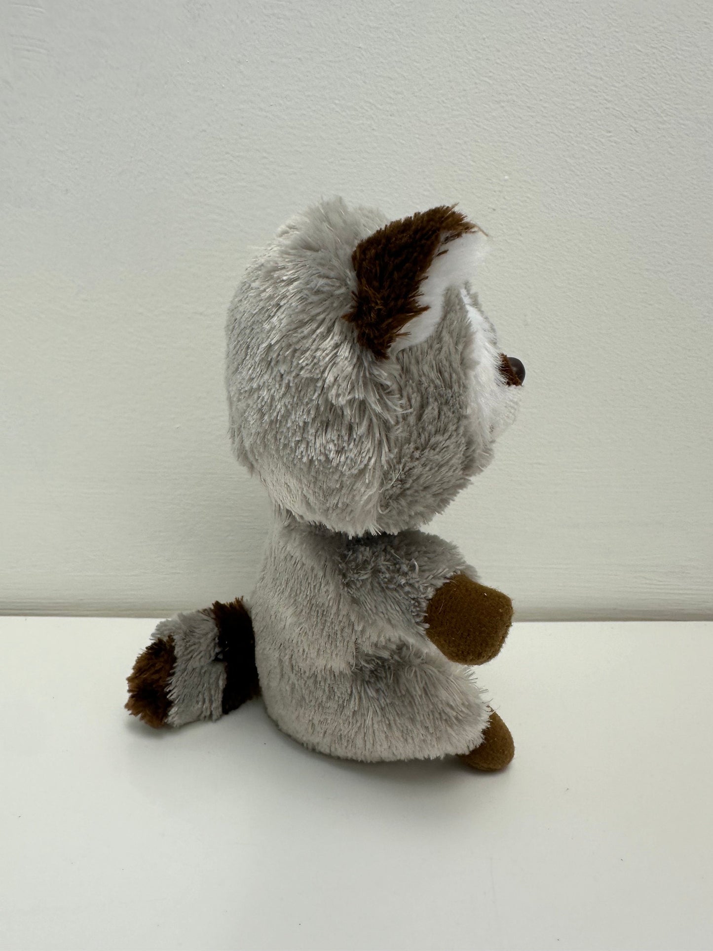 Ty Beanie Boo “Oakie” the Grey Racoon - No Hang Tag (6 inch)