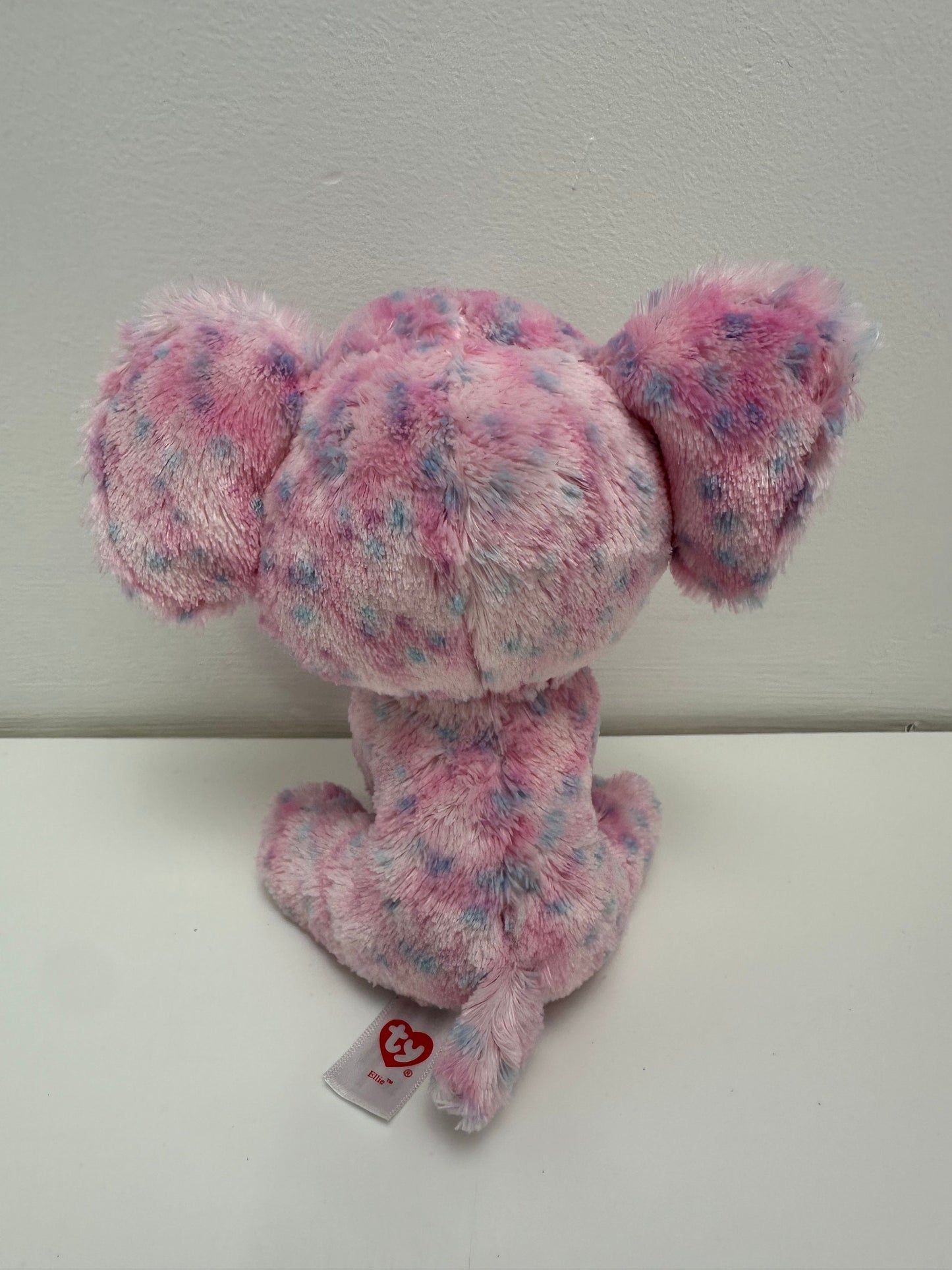 TY Beanie Boo “Ellie” the Adorable Pink Elephant - No Hang Tag (6 inch)