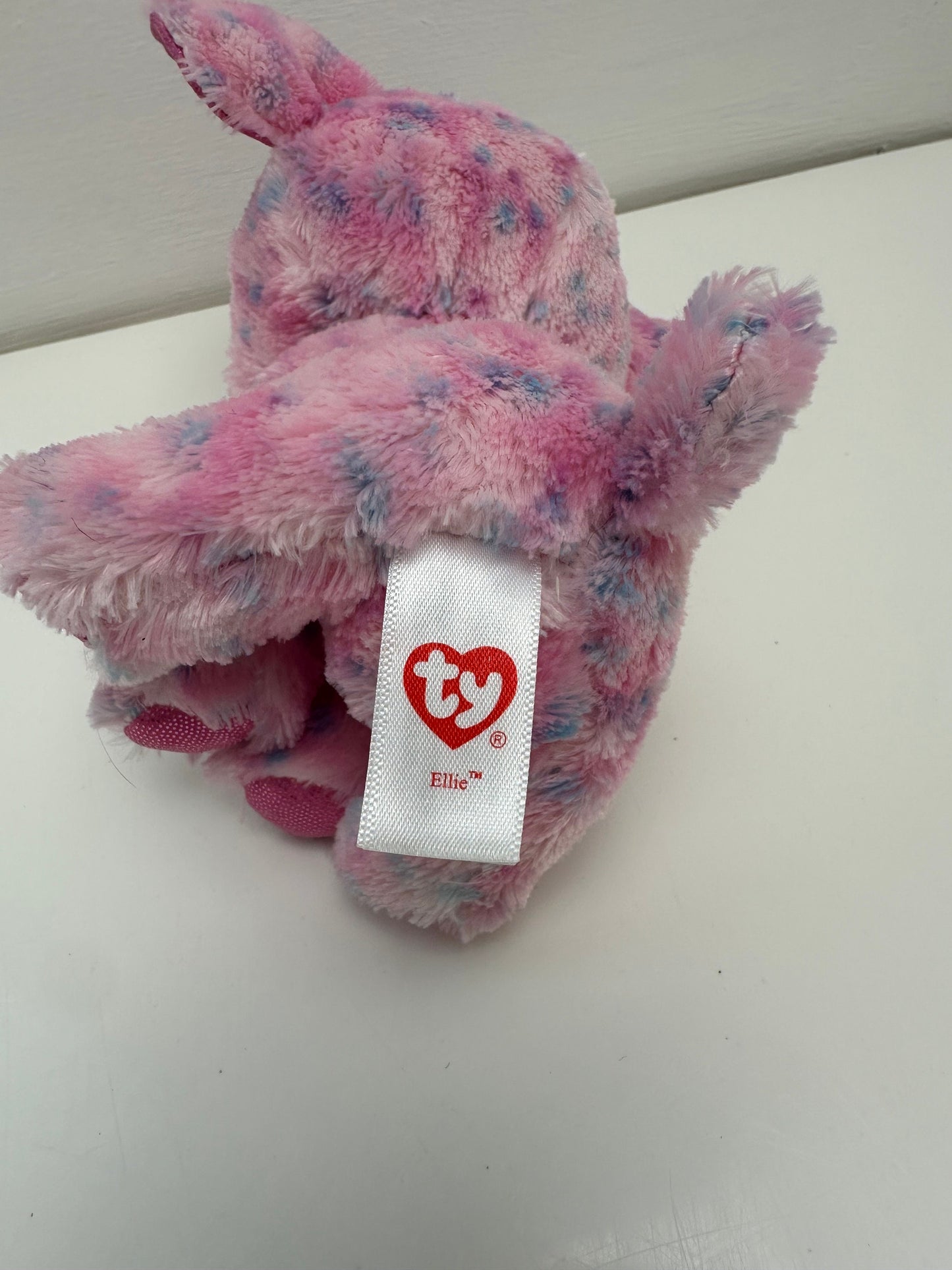 TY Beanie Boo “Ellie” the Adorable Pink Elephant - No Hang Tag (6 inch)