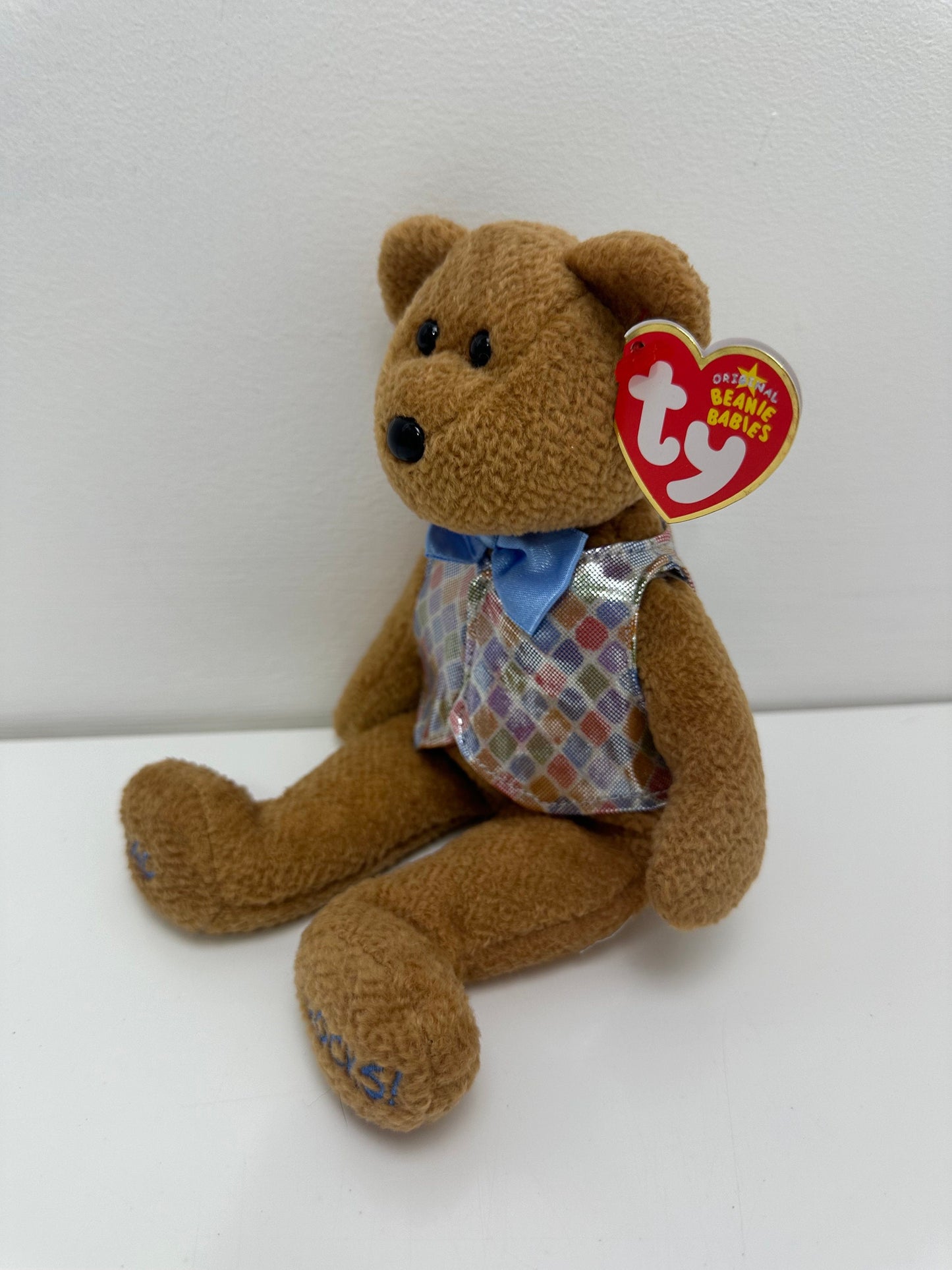 Ty Beanie Baby “Dad” the Fathers Day Bear (8.5 inch)