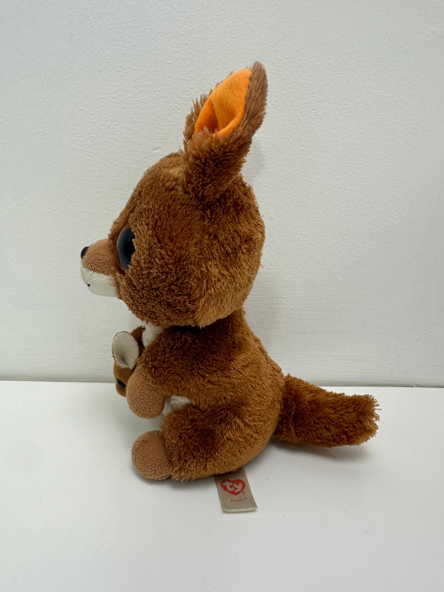 Ty Beanie “Kipper” the Kangaroo - No Hang Tag (6 inch)