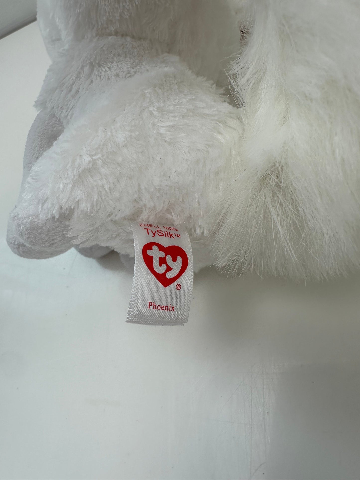 Ty Beanie Boo “Phoenix” the White Fox - No Hang Tag (6 inch)