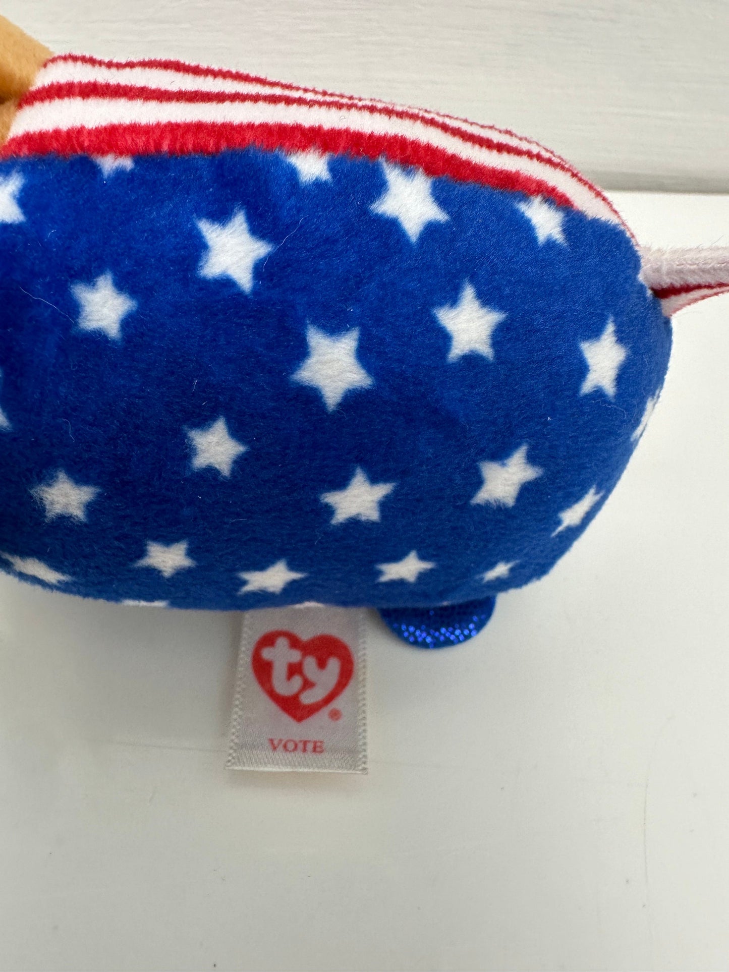 Ty Stackables “Vote” the Patriotic Donkey (4 inch)