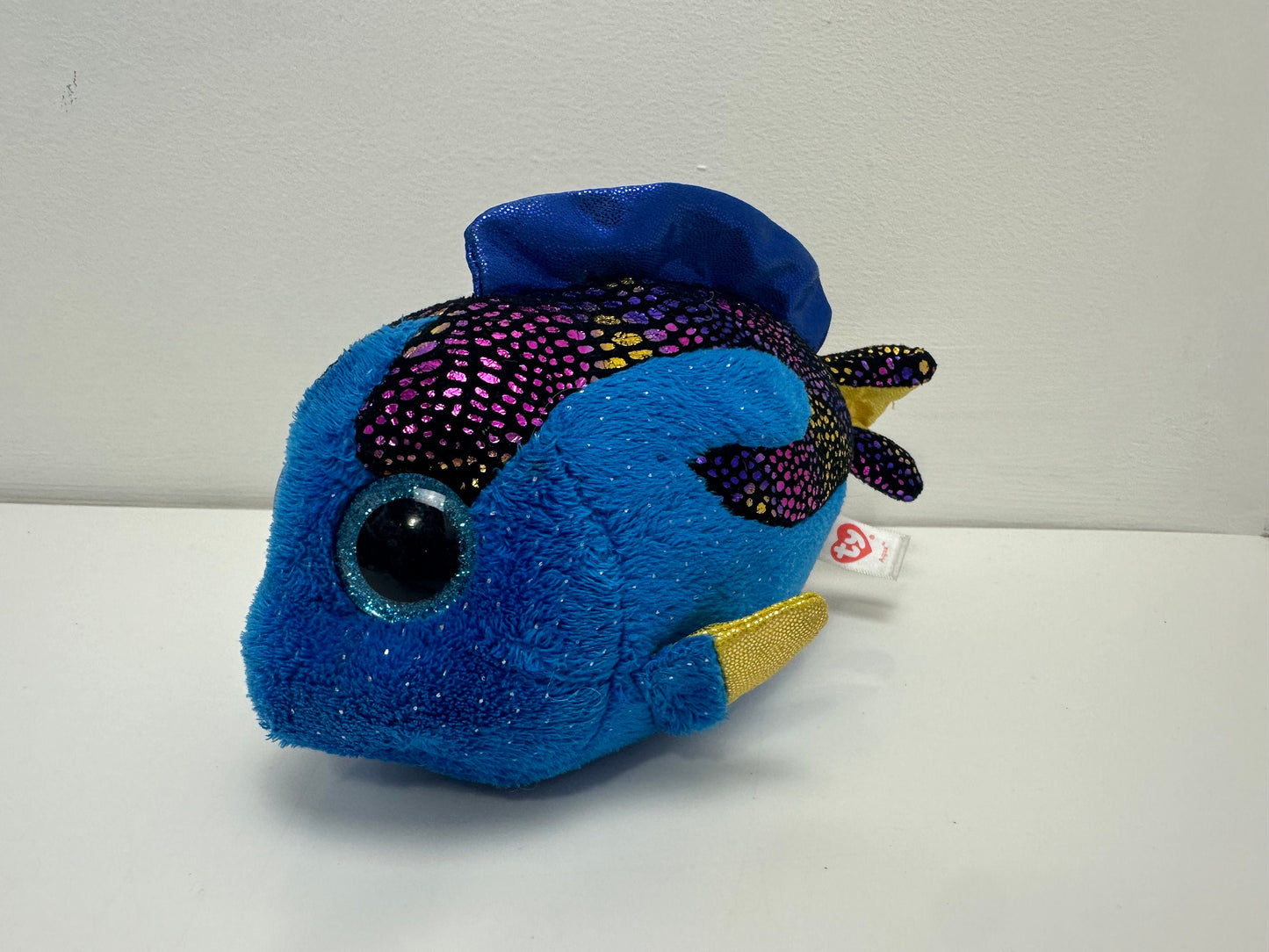 Ty Beanie Boo “Aqua” the Fish - No Hang Tag (6 inch)