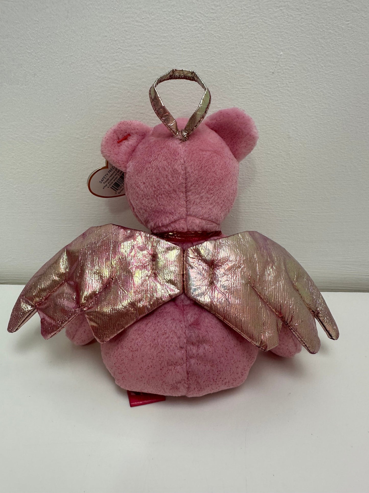 Ty Beanie Baby “Halo 2” the Angel Bear - Hand Dyed PINK! (8.5 inch)