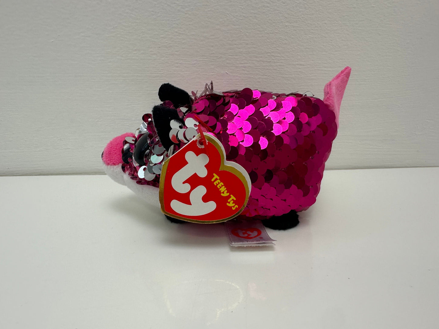 Ty Stackables Teeny Tys “Jewel” the Fox Sequin - No Hang Tag (4 inch)