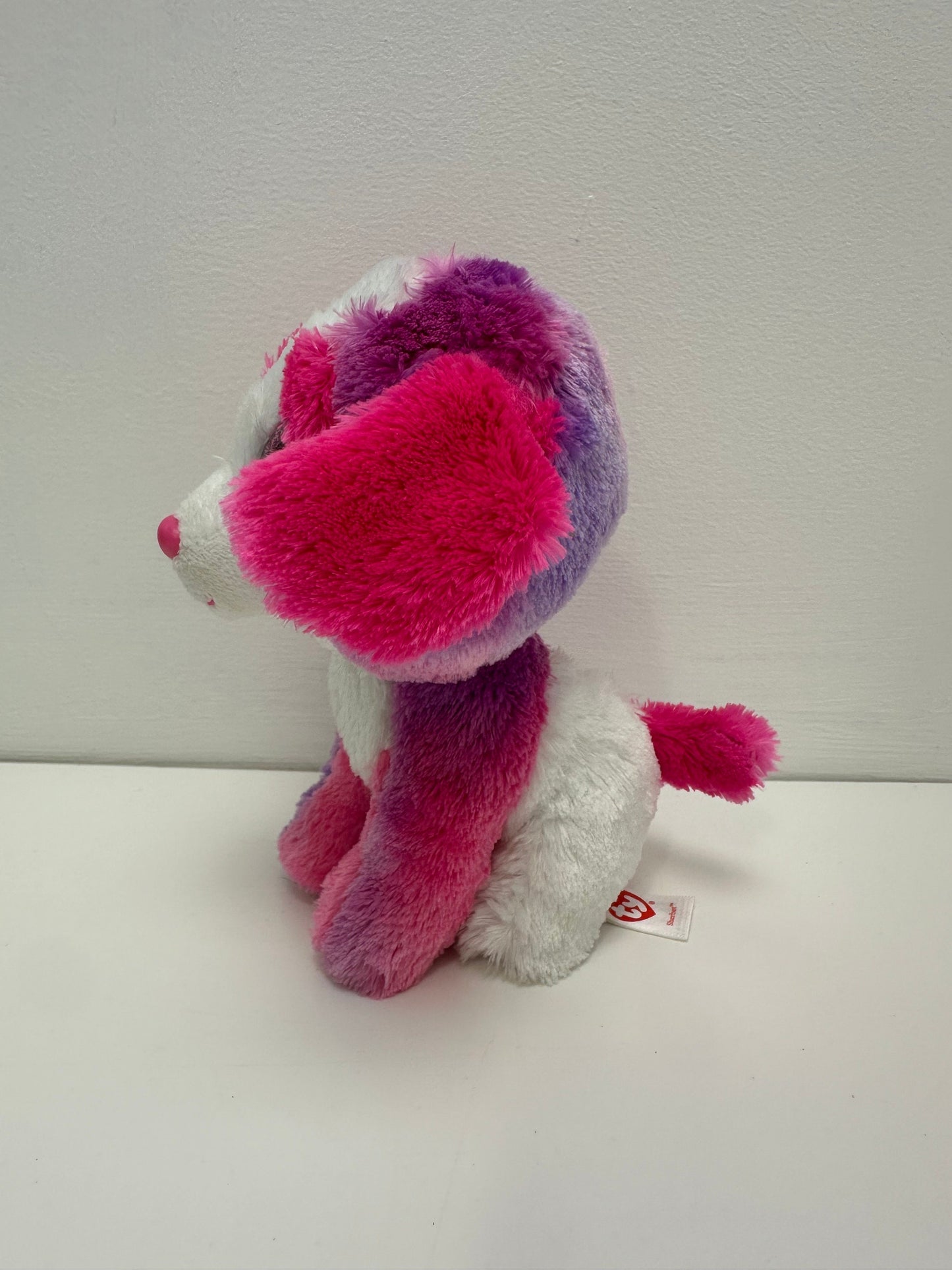 TY Beanie Boo “Sherbet” the Colourful Dog - No Hang Tag (6 inch)