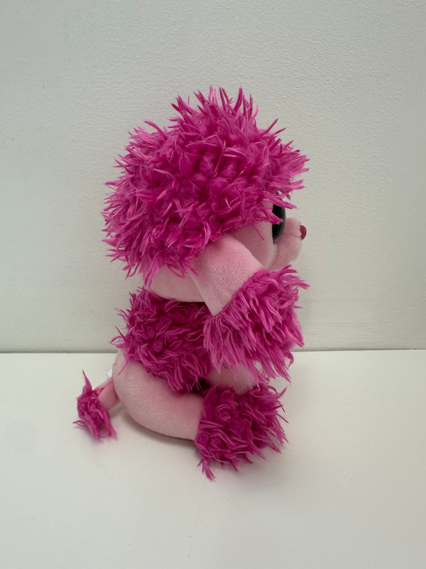 Ty Beanie Boo “Patsy” the Pink Poodle Plush - No Hang Tag (6 inch)