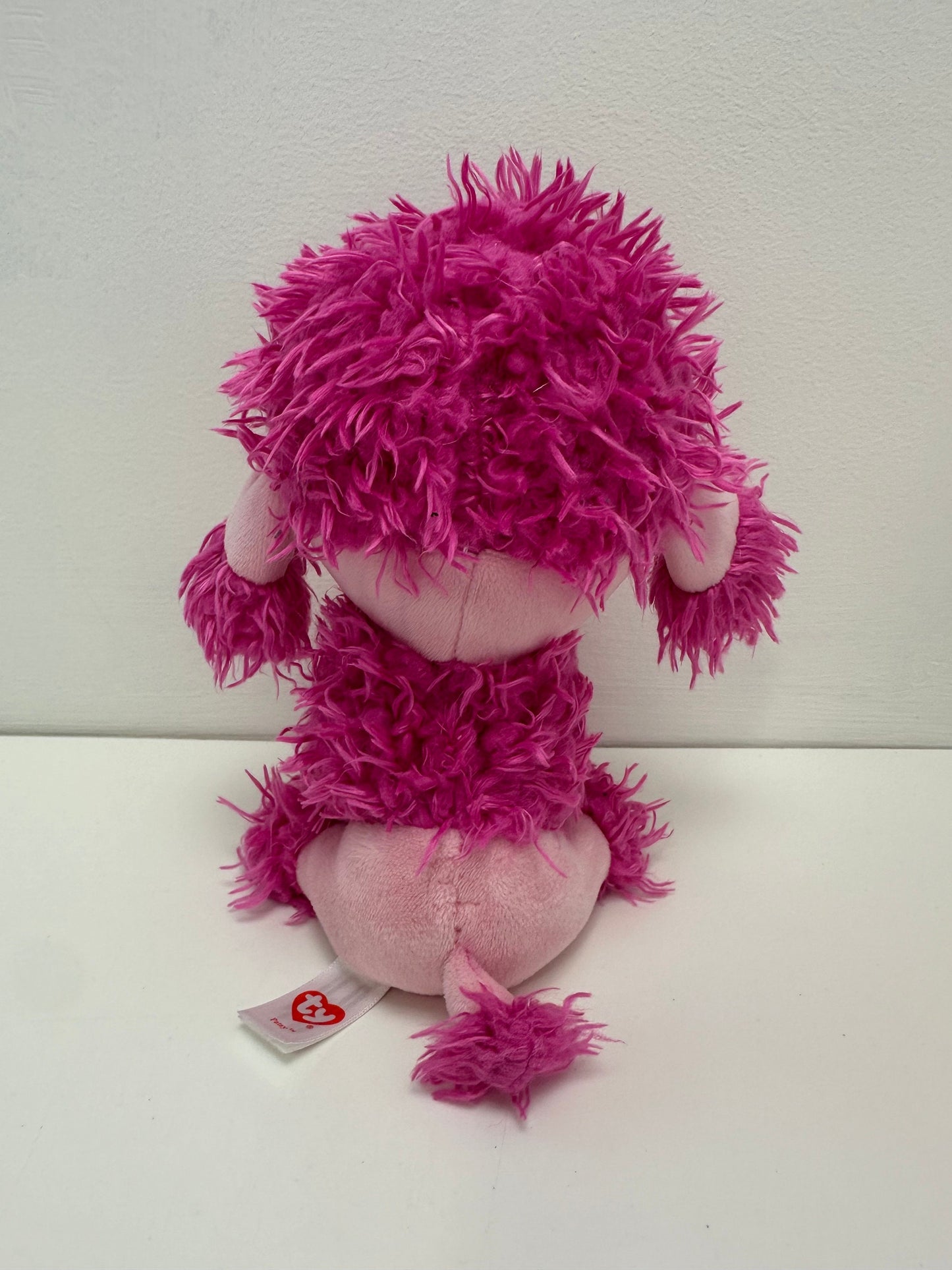 Ty Beanie Boo “Patsy” the Pink Poodle Plush - No Hang Tag (6 inch)