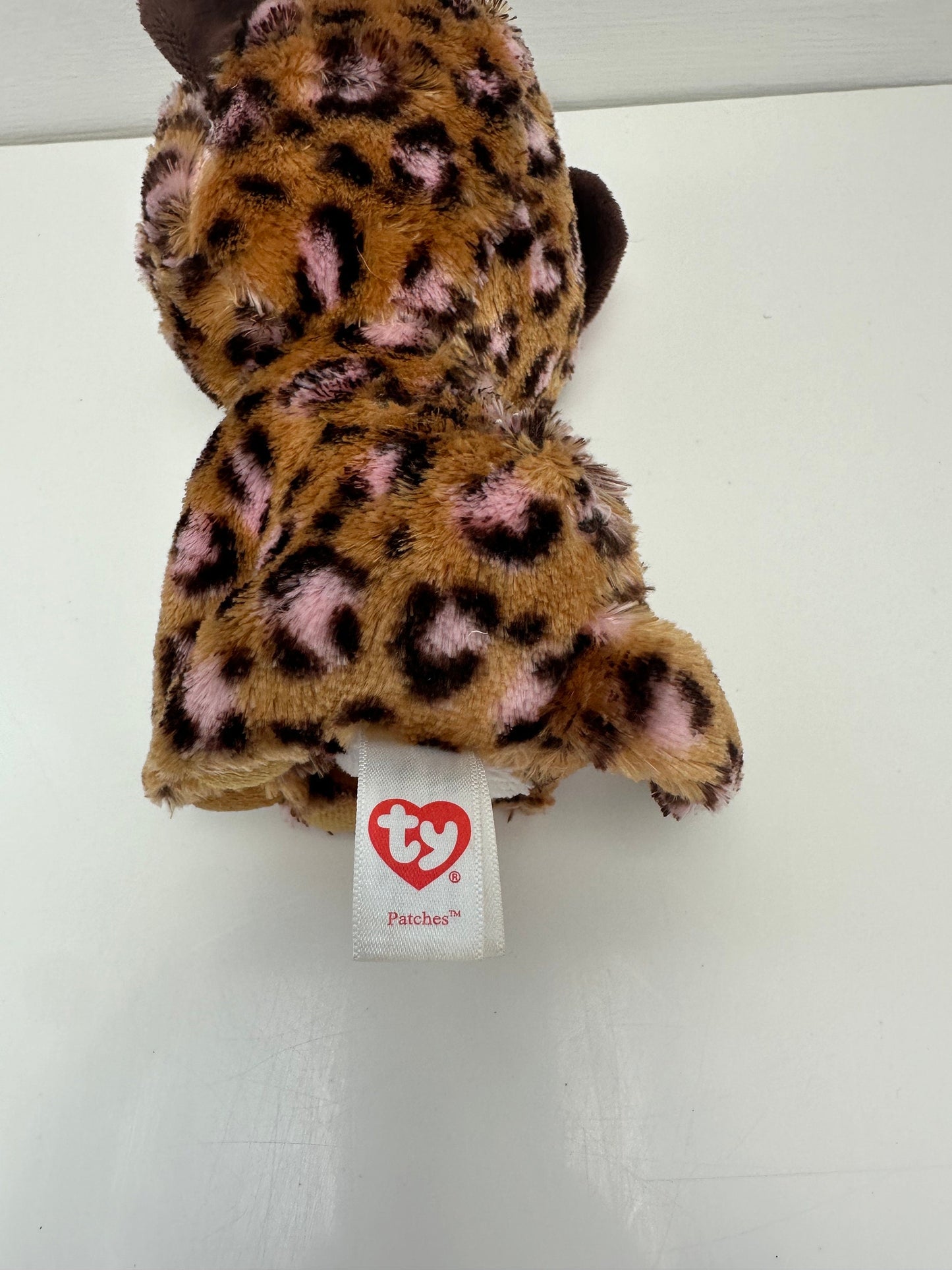 Ty Beanie Boo Patches the Leopard - No Hang Tag (6 inch)