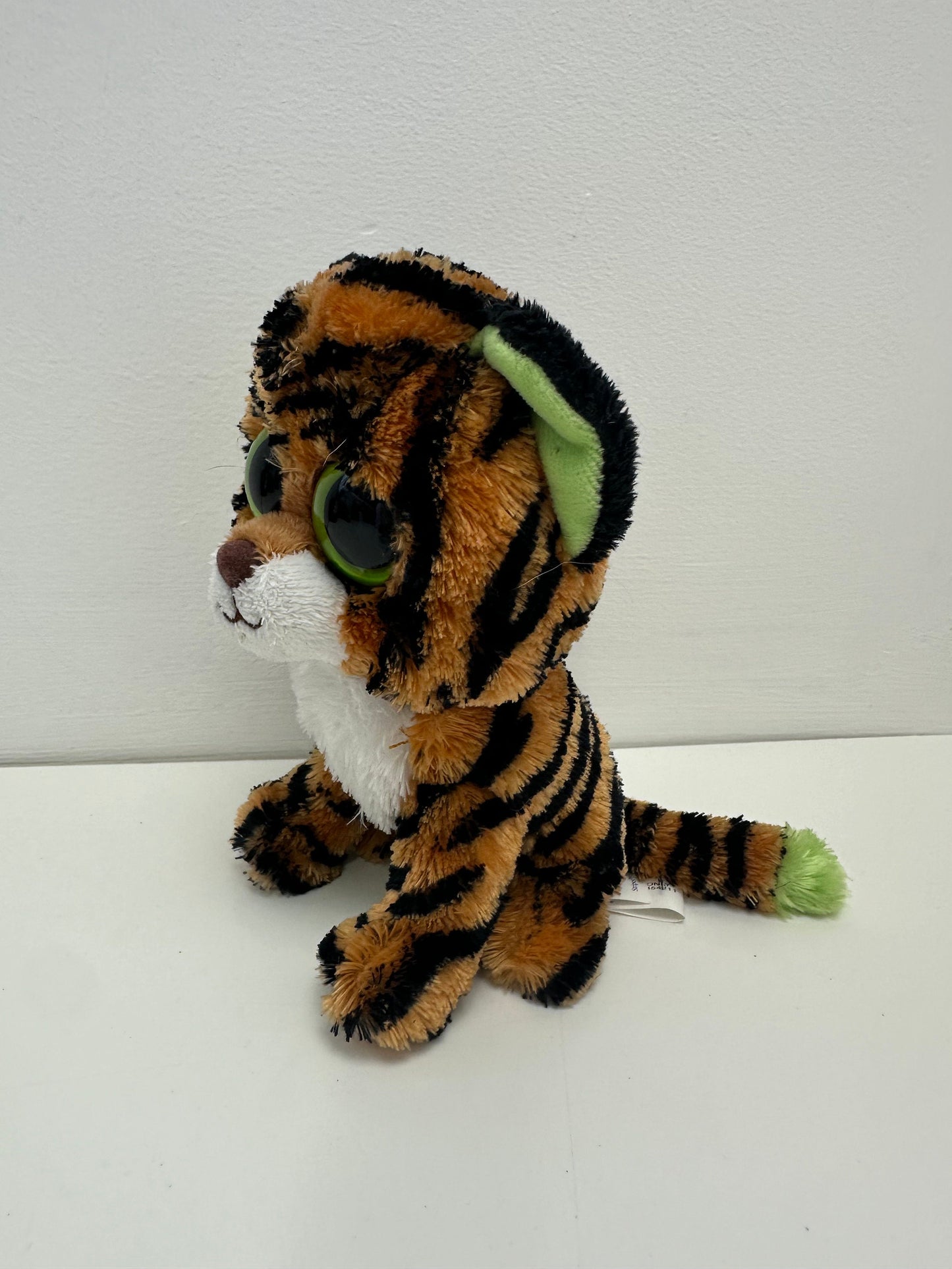 Ty Beanie Boo “Stripes” the Tiger - Solid Eye Colour *Rare* No Hang Tag (6 inch)