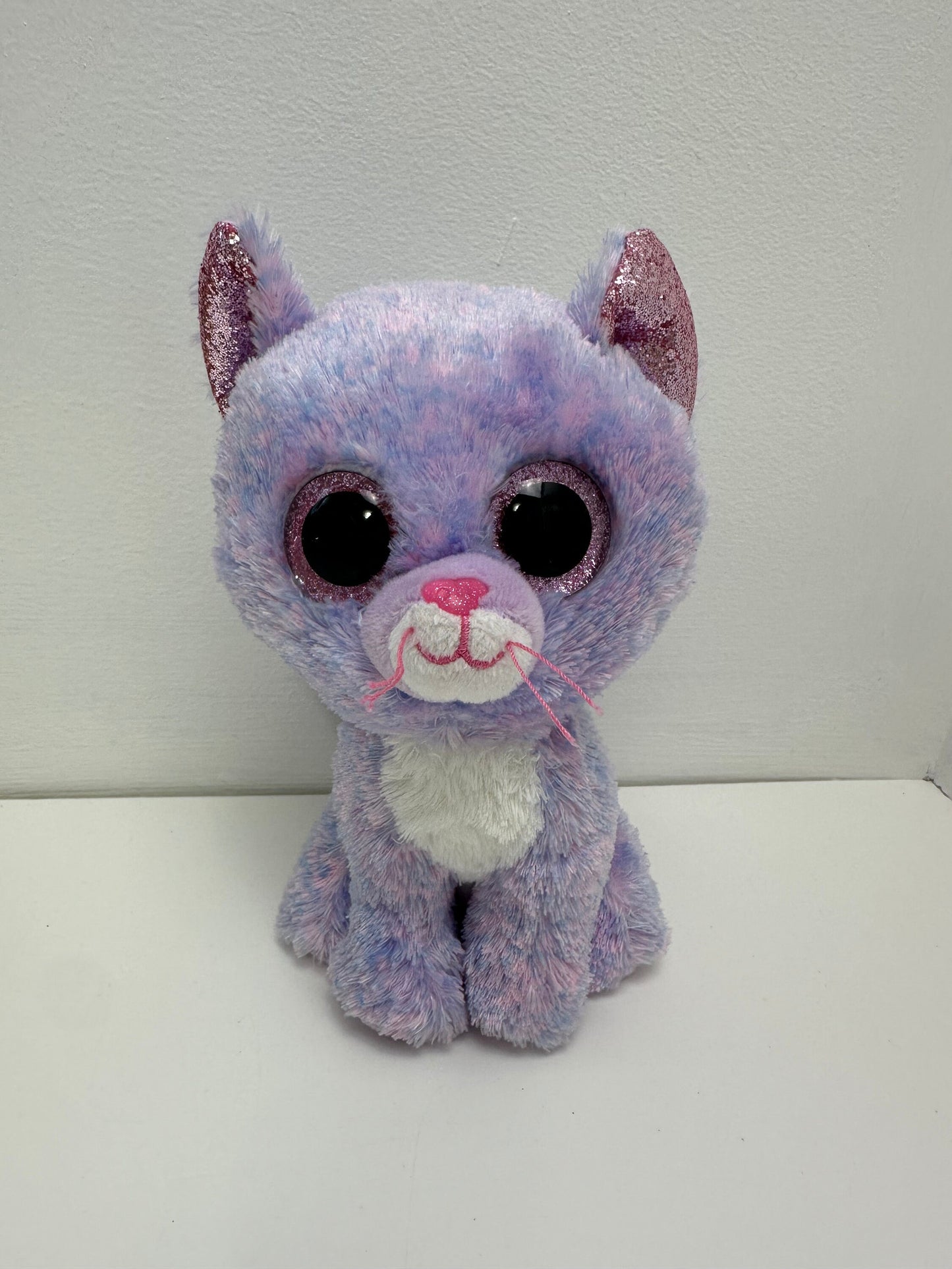 Ty Beanie Boo “Cassidy” the Speckled Cat No Hang Tag (6 inch)