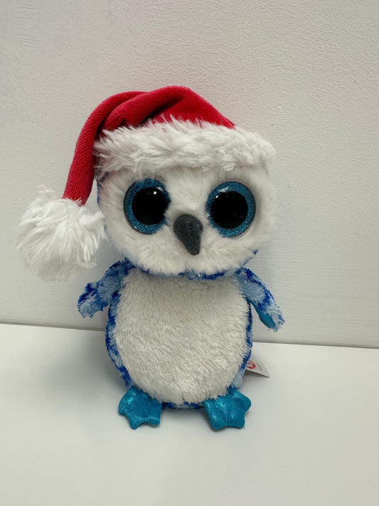 Ty Beanie Boo “Icicles” the Blue Owl - No Hang Tag (6 inch)