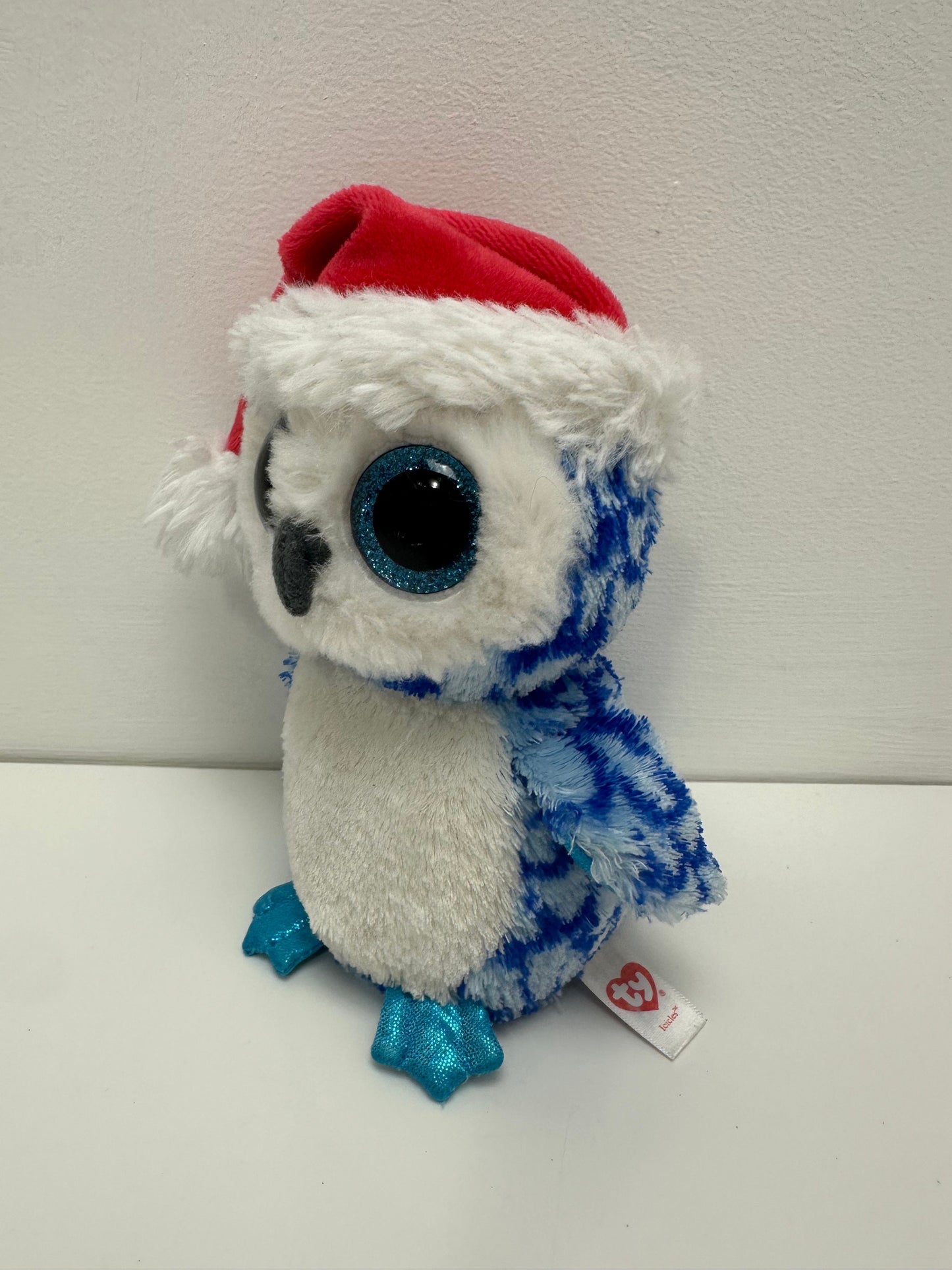 Ty Beanie Boo “Icicles” the Blue Owl - No Hang Tag (6 inch)