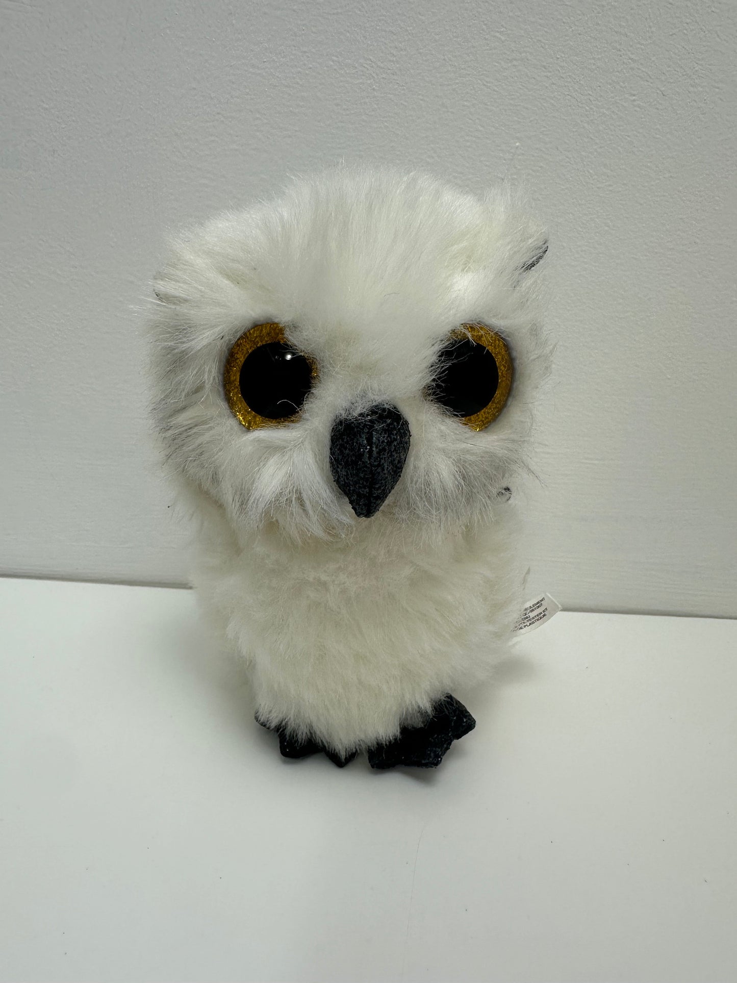 Ty Beanie Boo “Austin” the White Owl - No Hang Tag (6 inch)