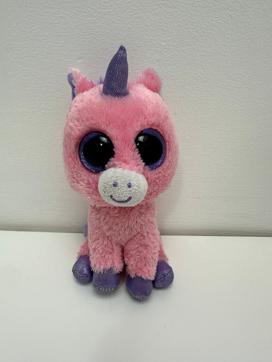 Ty Beanie Boo “Magic” the Pink Unicorn - No Hang Tag (6 inch)