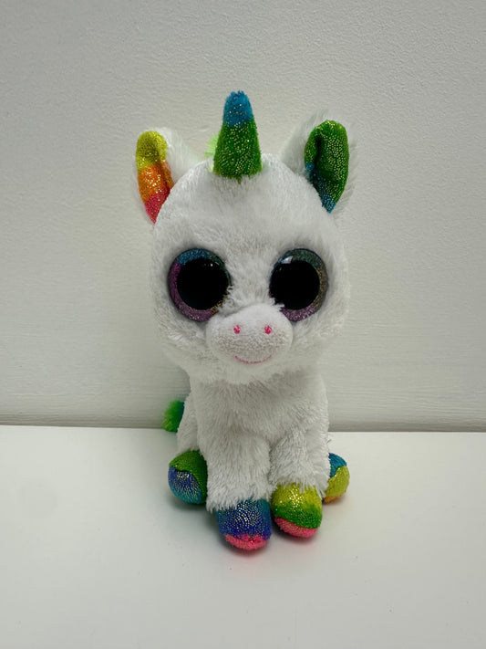 Ty Beanie Boo “Pixy” the Unicorn Plush - No Hang Tag (6 inch)