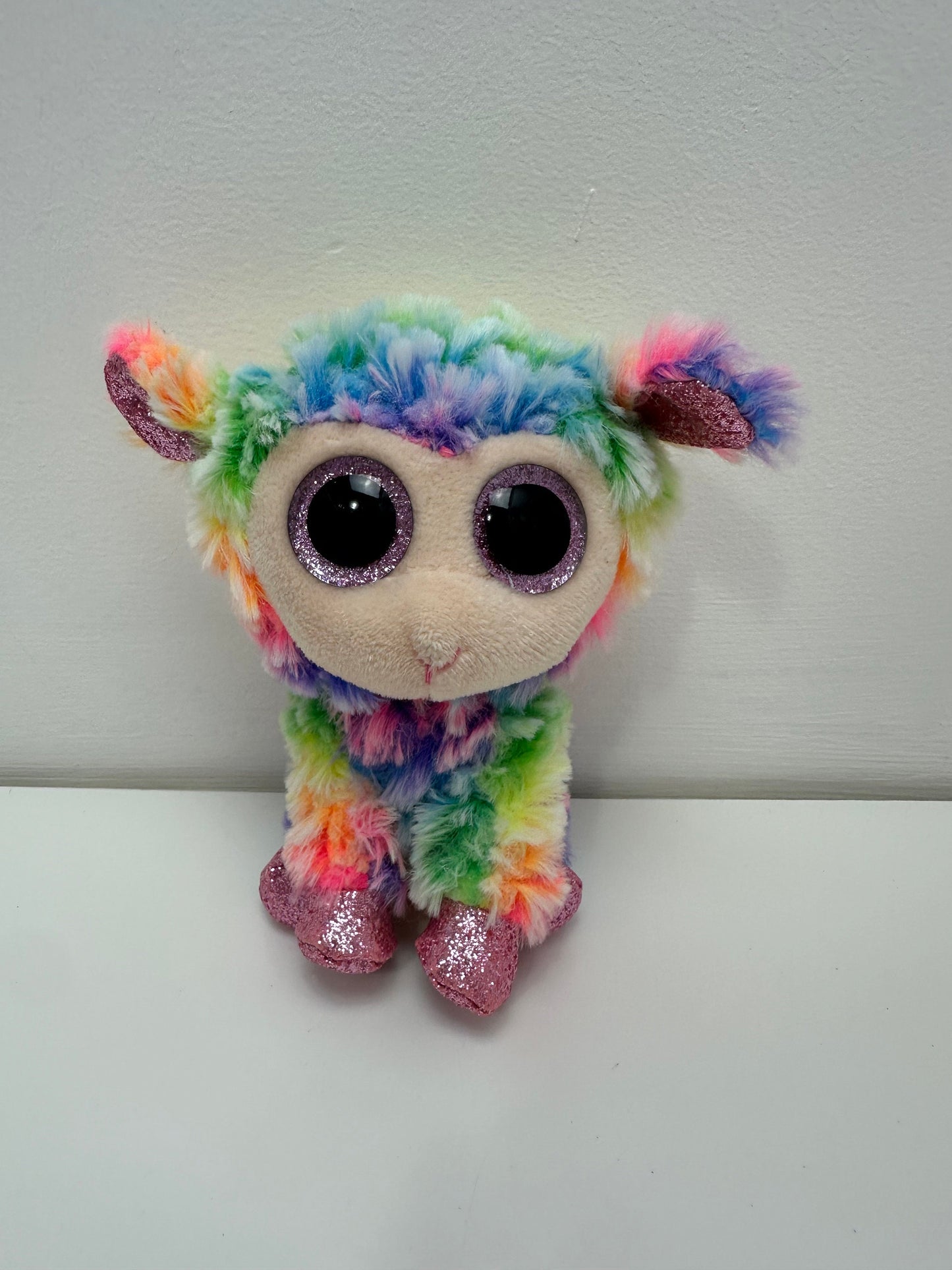 Ty Beanie Boo “Daffodil” the Lamb - No Hang Tag (6 inch)