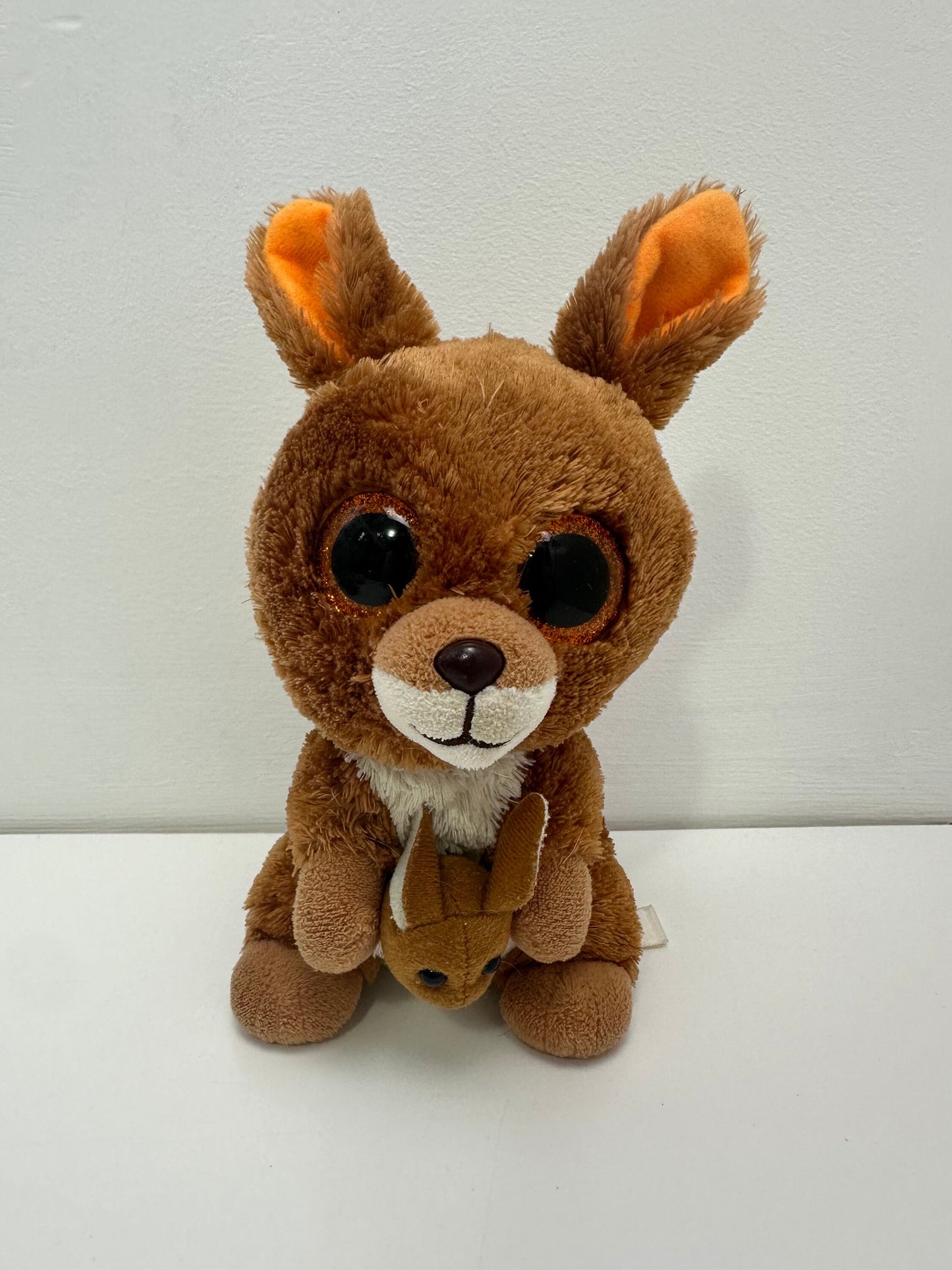 Ty Beanie “Kipper” the Kangaroo - No Hang Tag (6 inch)