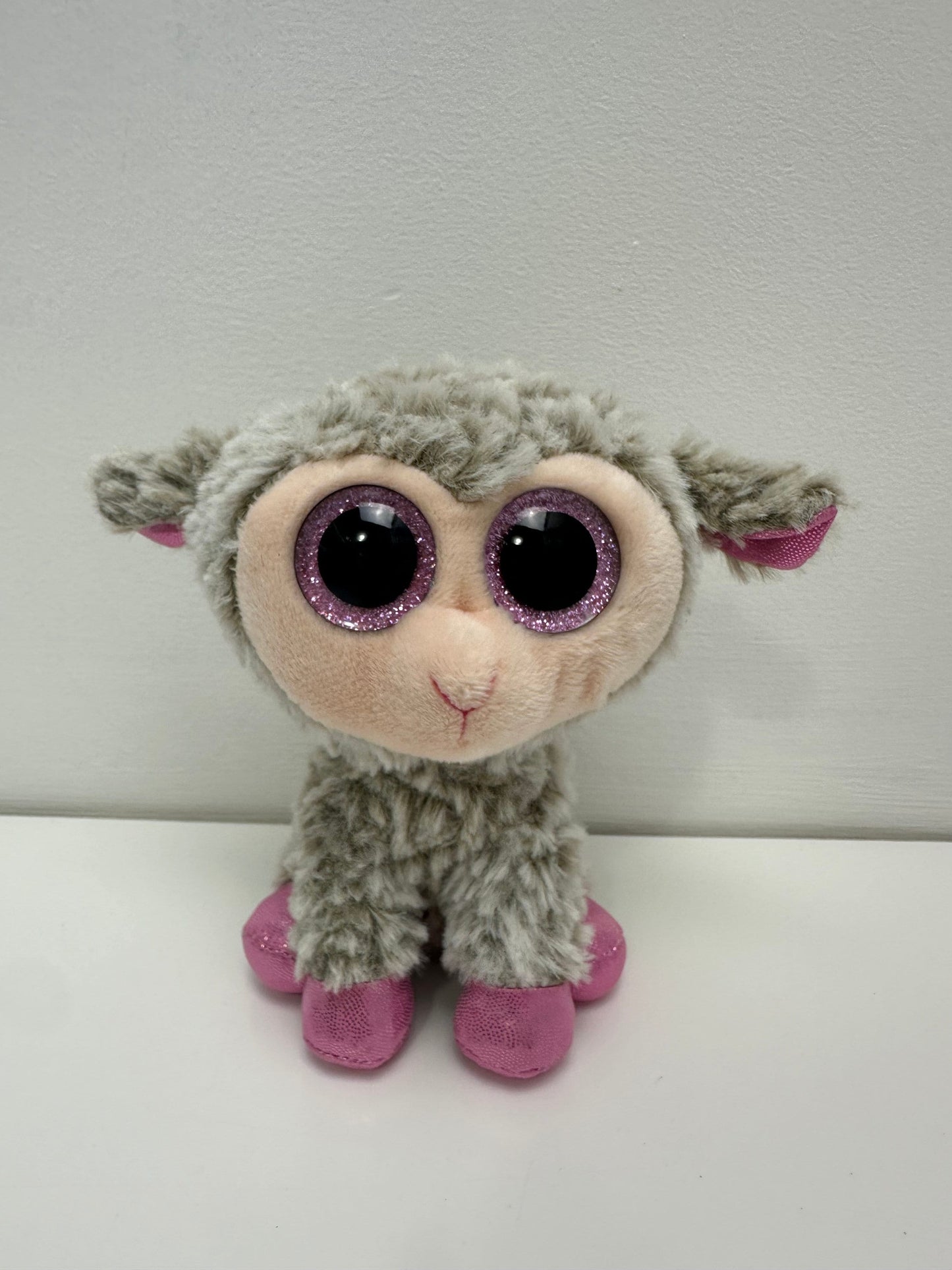 Ty Beanie Boo “Dixie” the Lamb - No Hang Tag (6 inch)