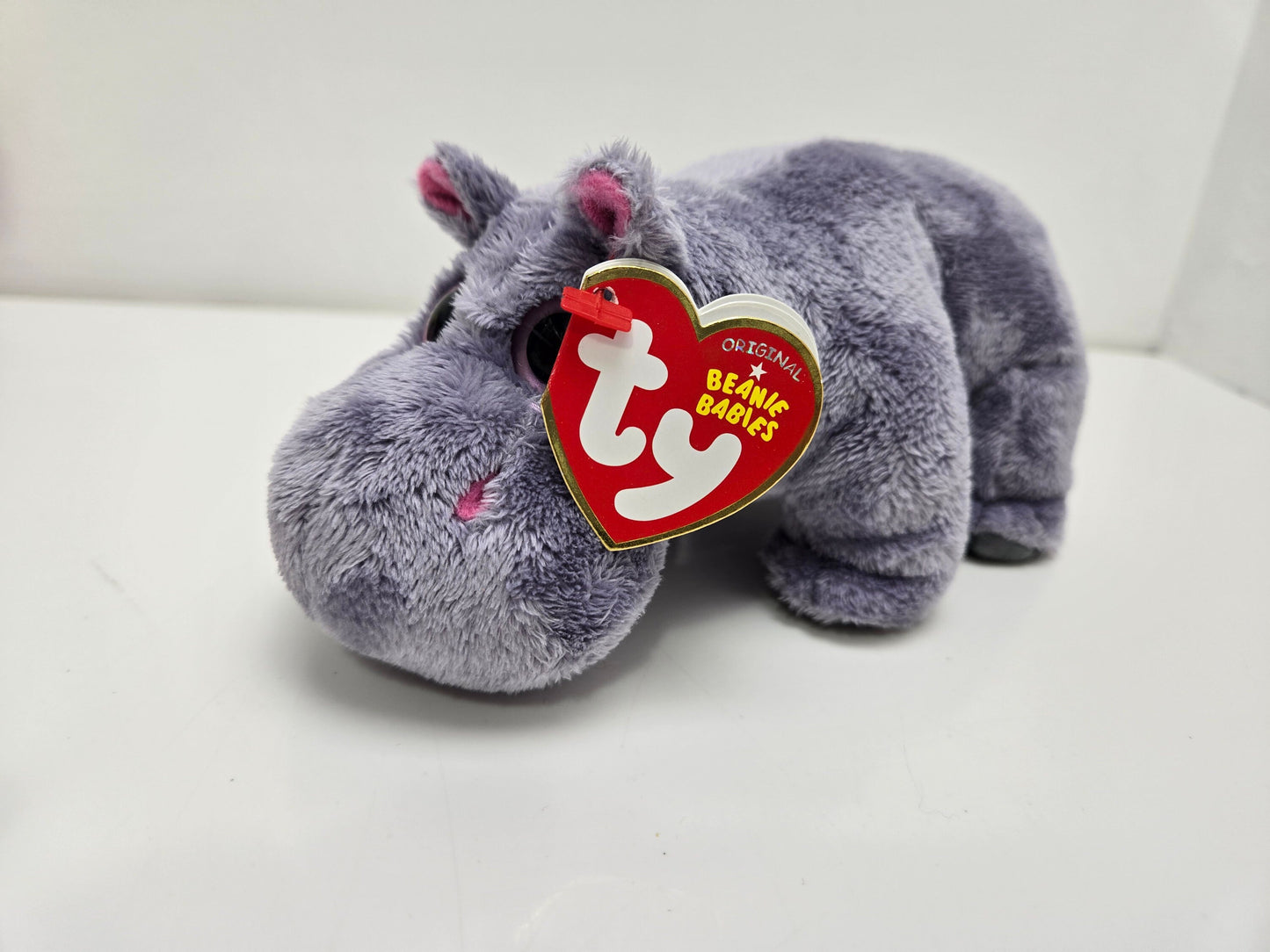 Ty Beanie Baby “Tumba” the Purple Hippo Rare! (6 inch)