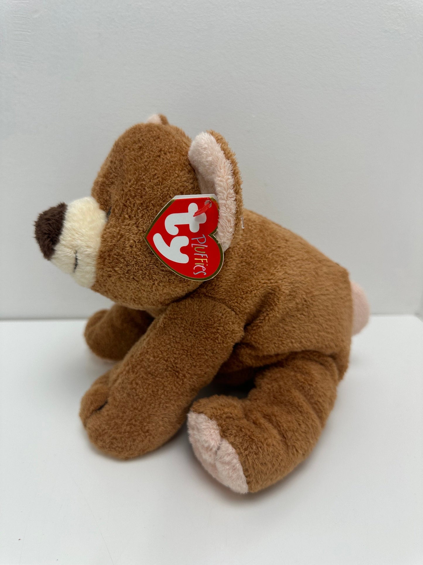 TY Pluffies Collection “Slumbers” the Brown Bear! (10 inch)