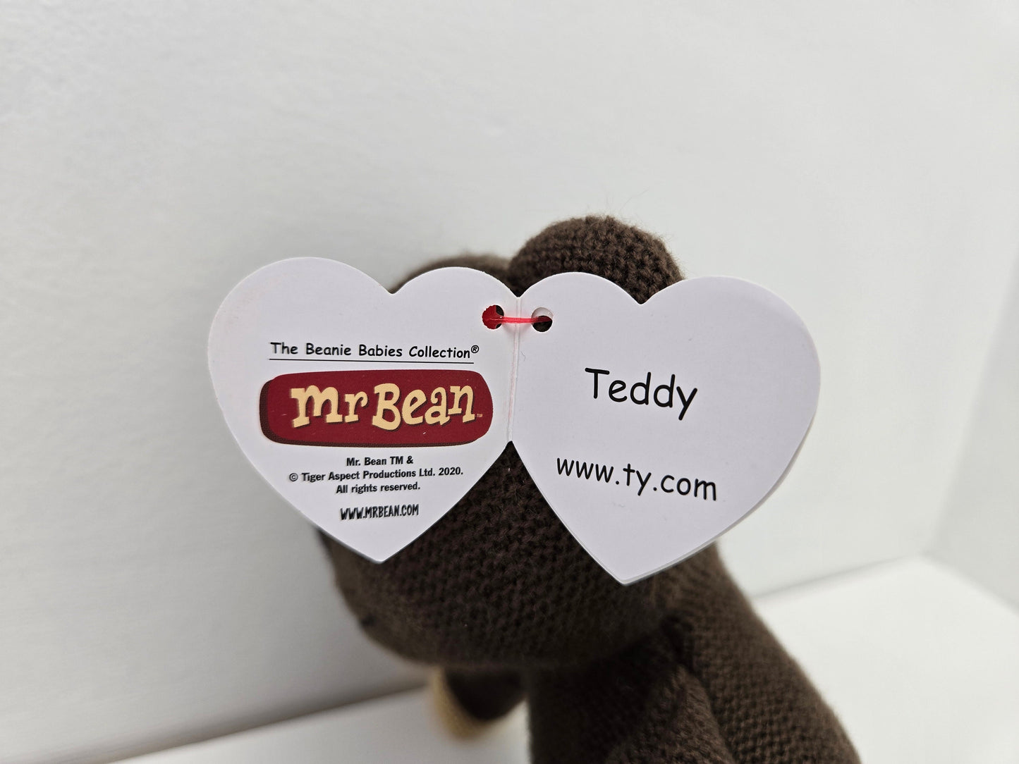 Ty Beanie Baby “Teddy” the Teddy Bear from Mr. Bean! UK Exclusive! (8.5 inch)