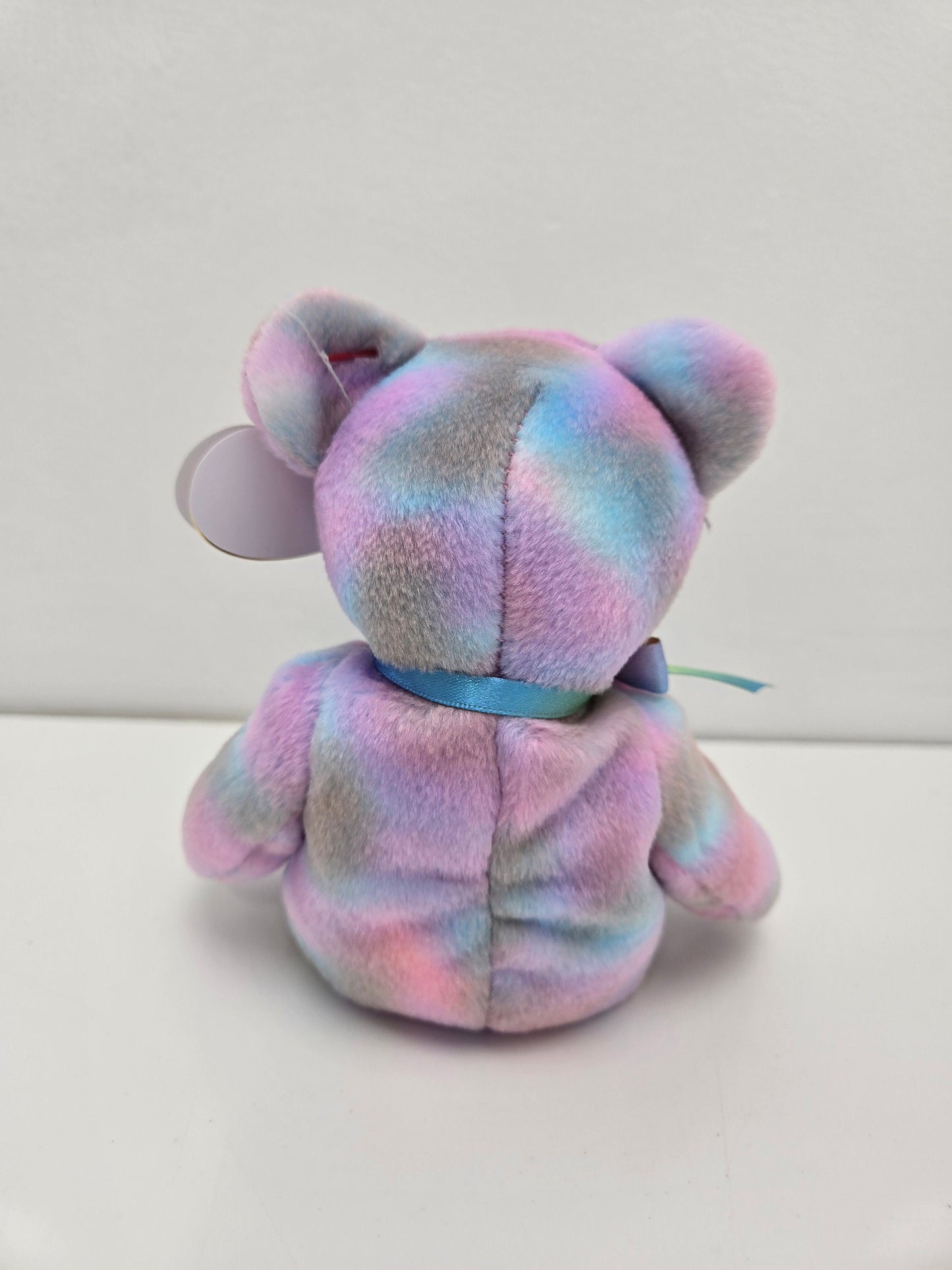 Ty Beanie Baby “Clubby 7” the Rainbow Bear Rare (8.5 inch)