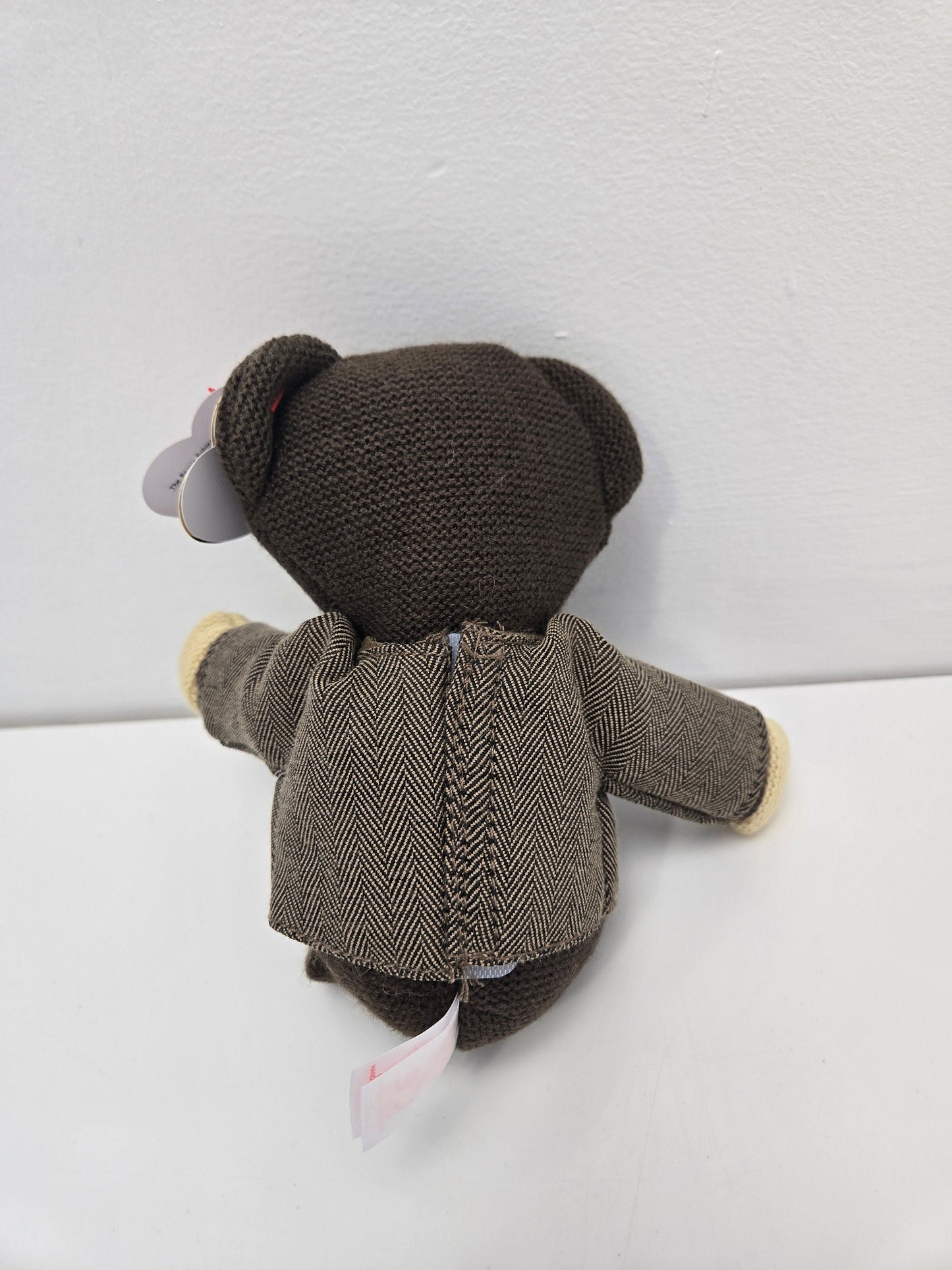 Ty Beanie Baby “Teddy” the Teddy Bear from Mr. Bean - Jacket and Tie Version! UK Exclusive! (8.5 inch)