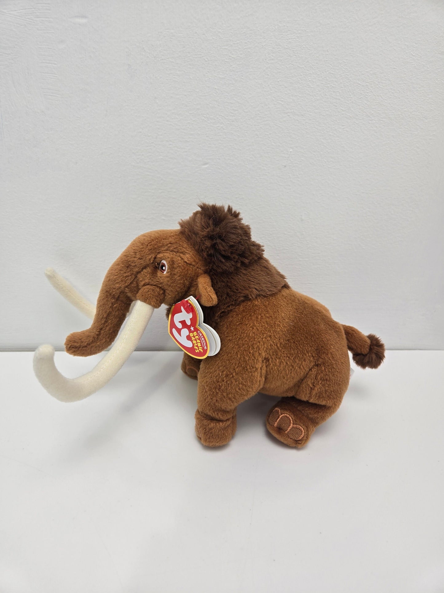 Ty Beanie Baby “Manny” the Wooly Mammoth - Ice Age Dawn of the Dinosaurs (8 inch)