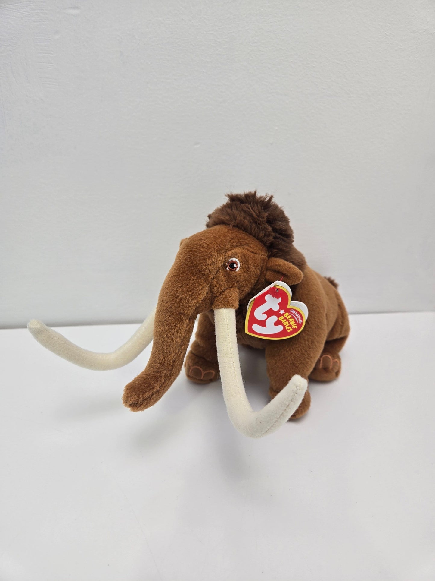 Ty Beanie Baby “Manny” the Wooly Mammoth - Ice Age Dawn of the Dinosaurs (8 inch)