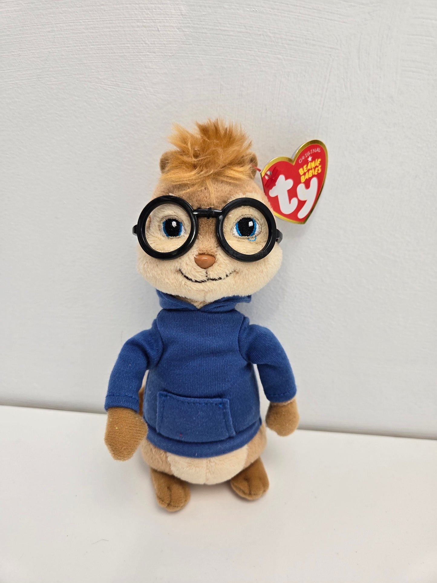 Ty Beanie Babies Jeanette, Alvin, Simon, Theodore, Eleanor, and Brittany from Alvin and the Chipmunks! (7 inch)