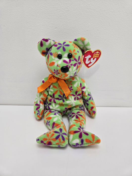 Ty Beanie Baby “Groovey” the Bear (8.5 inch)