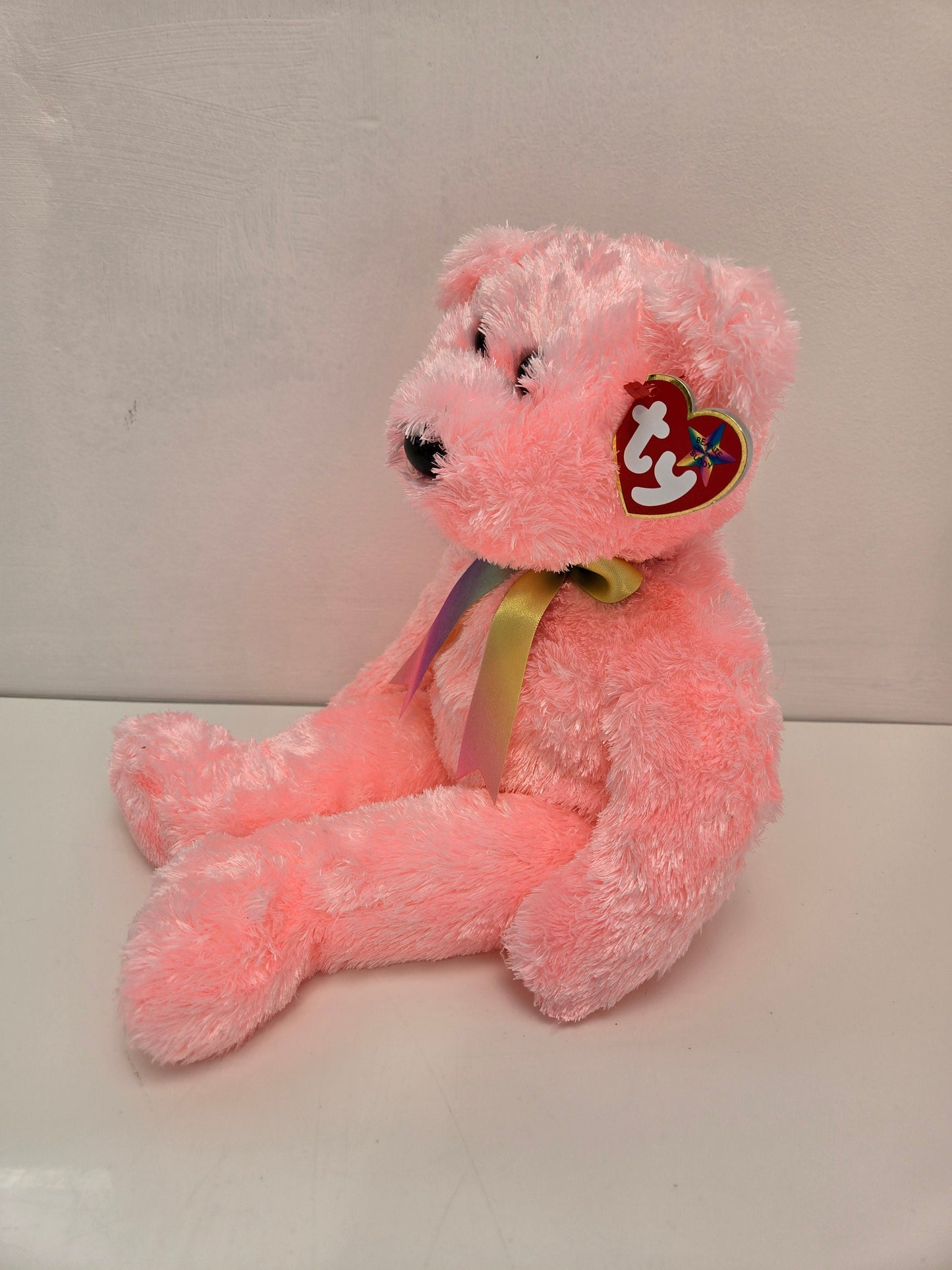 Ty Beanie Buddy “Sherbet” the Bear Pink Version! (13.5 inch)