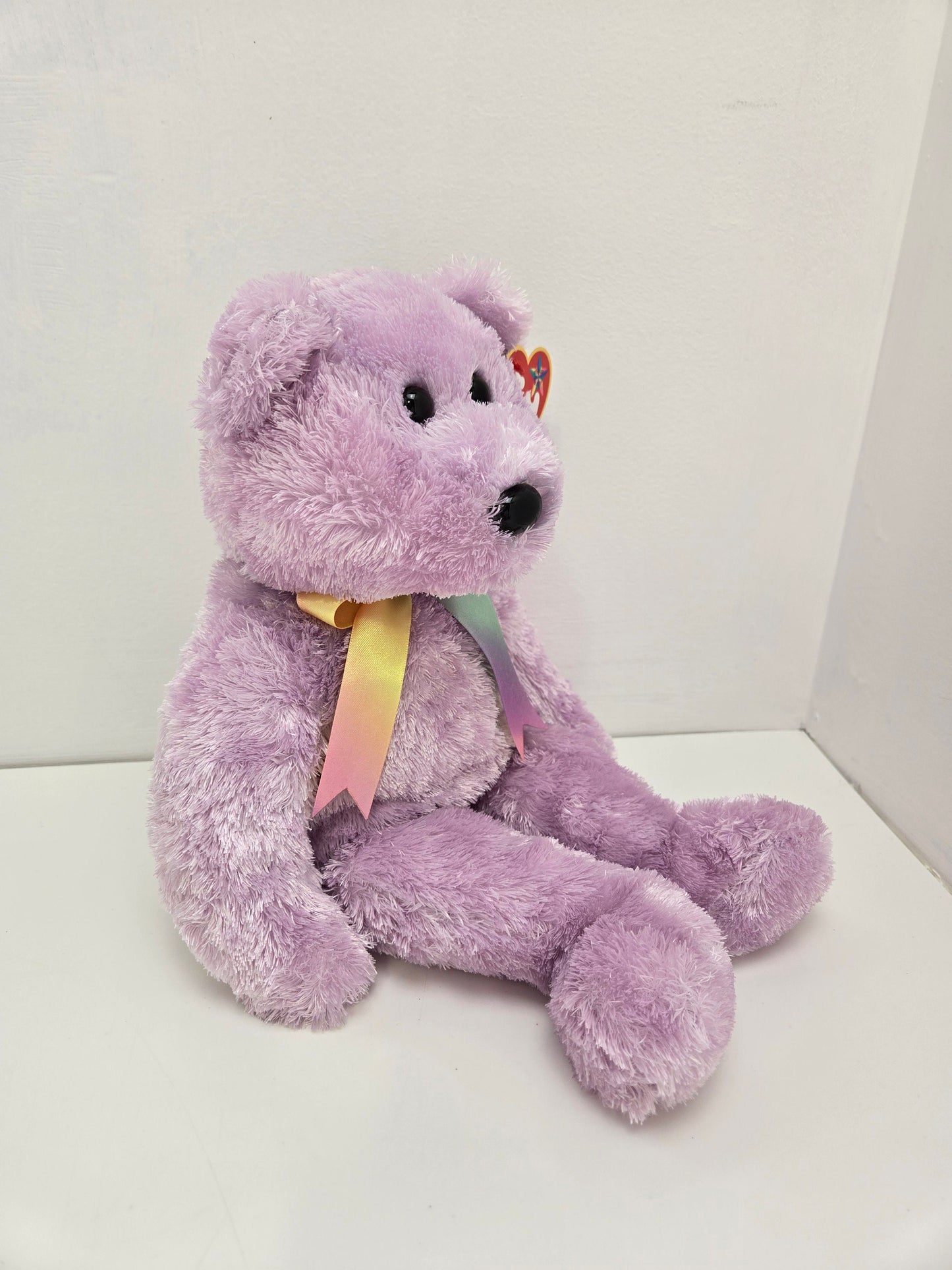 Ty Beanie Buddy “Sherbet” the Bear Purple Version! (13.5 inch)