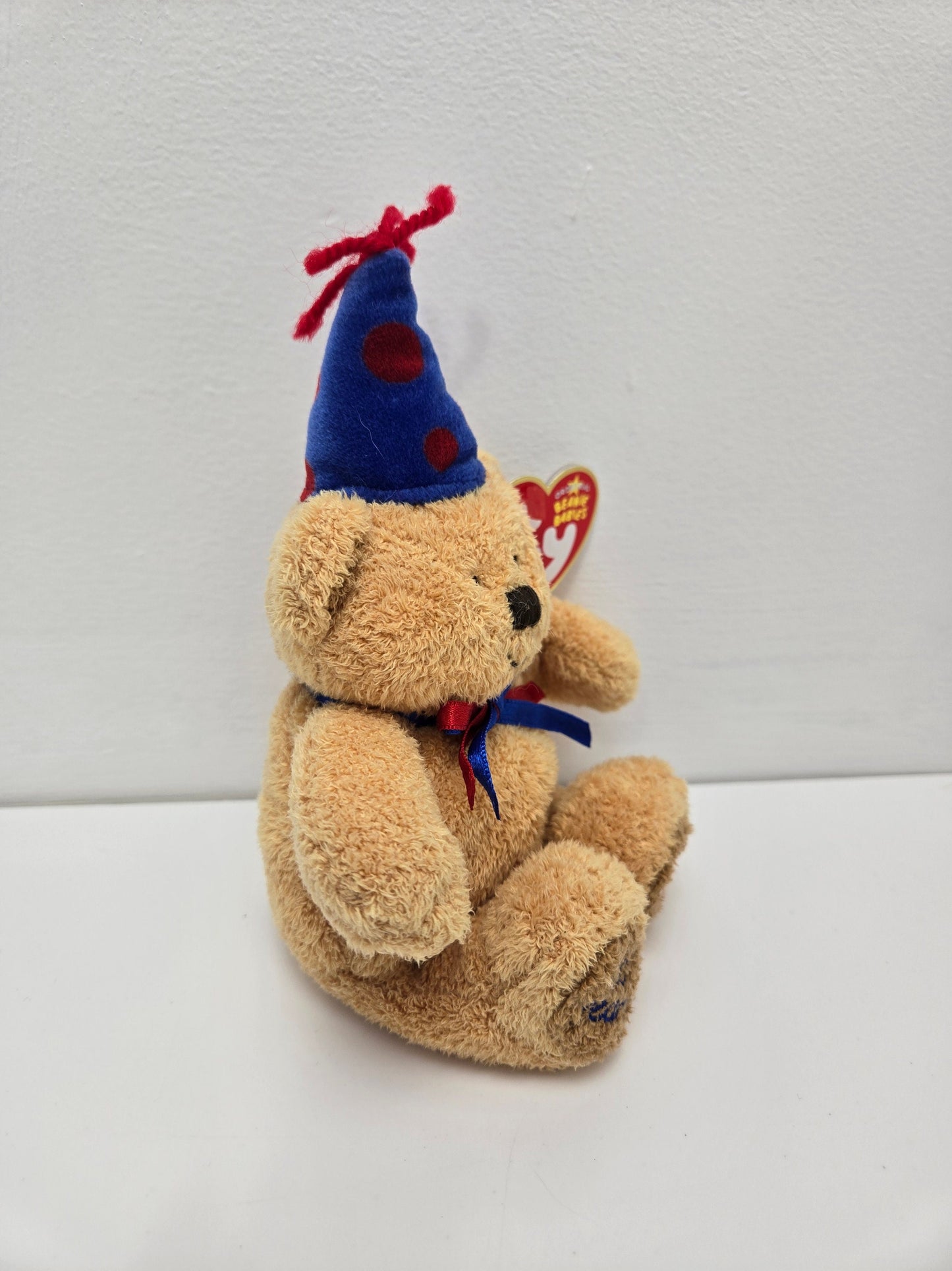 Ty Beanie Baby “Laughter” the Birthday Bear (5.5 inch)