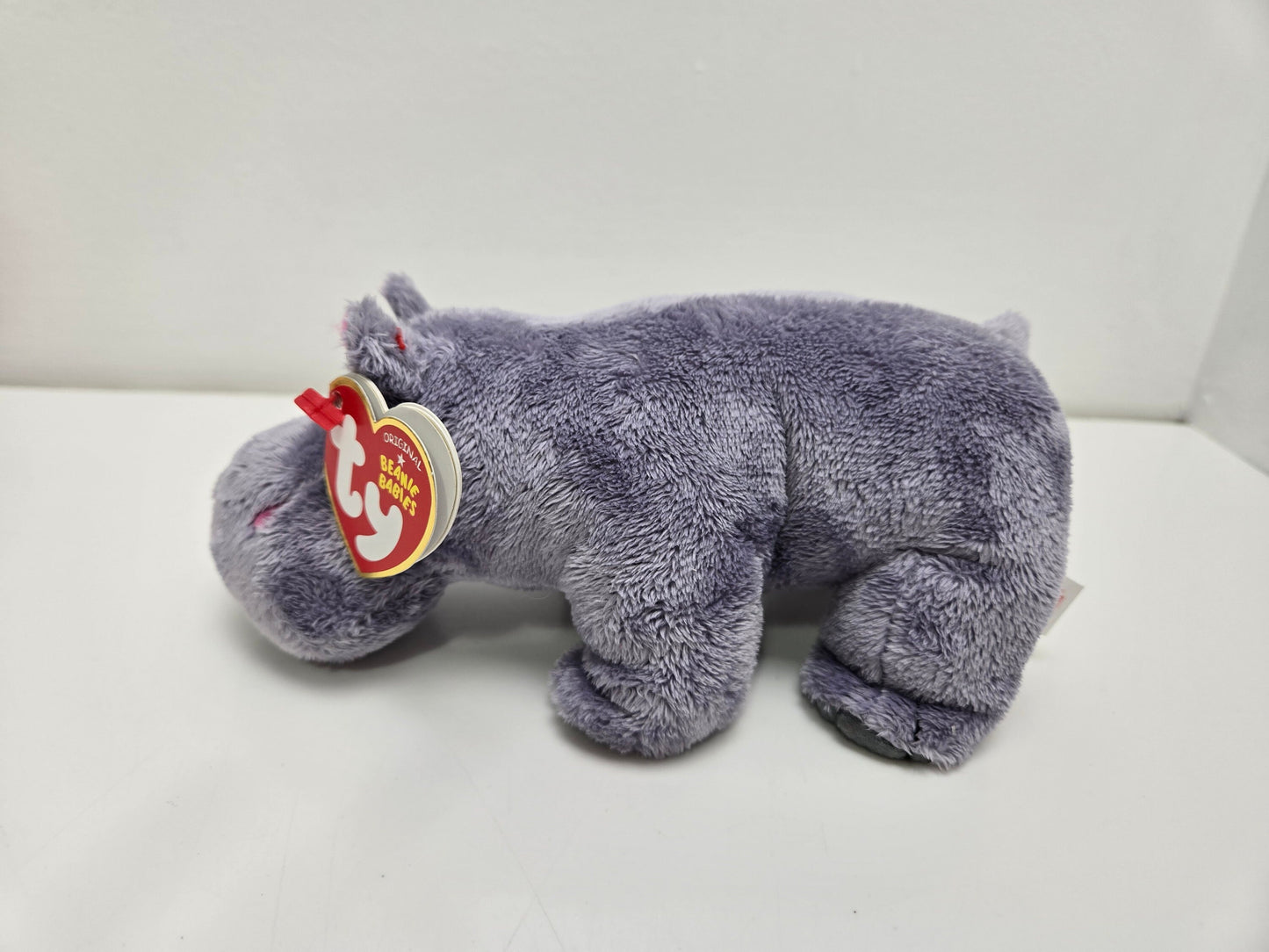 Ty Beanie Baby “Tumba” the Purple Hippo Rare! (6 inch)