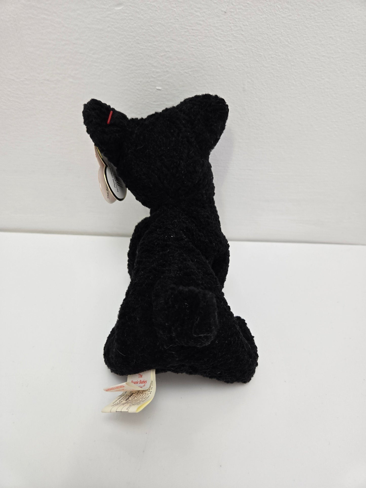 Ty Beanie Baby “Scottie” the Scottish Terrier Handmade in Indonesia with Canadian Tush Tag! (9 inch)