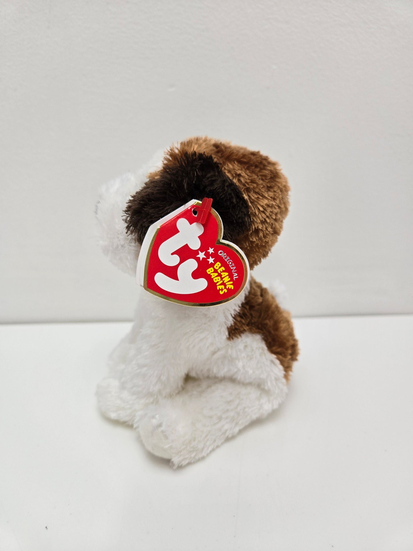 Ty Beanie Baby “Yodel” the St. Bernard Dog - Original Version with Small Eyes (6 inch)