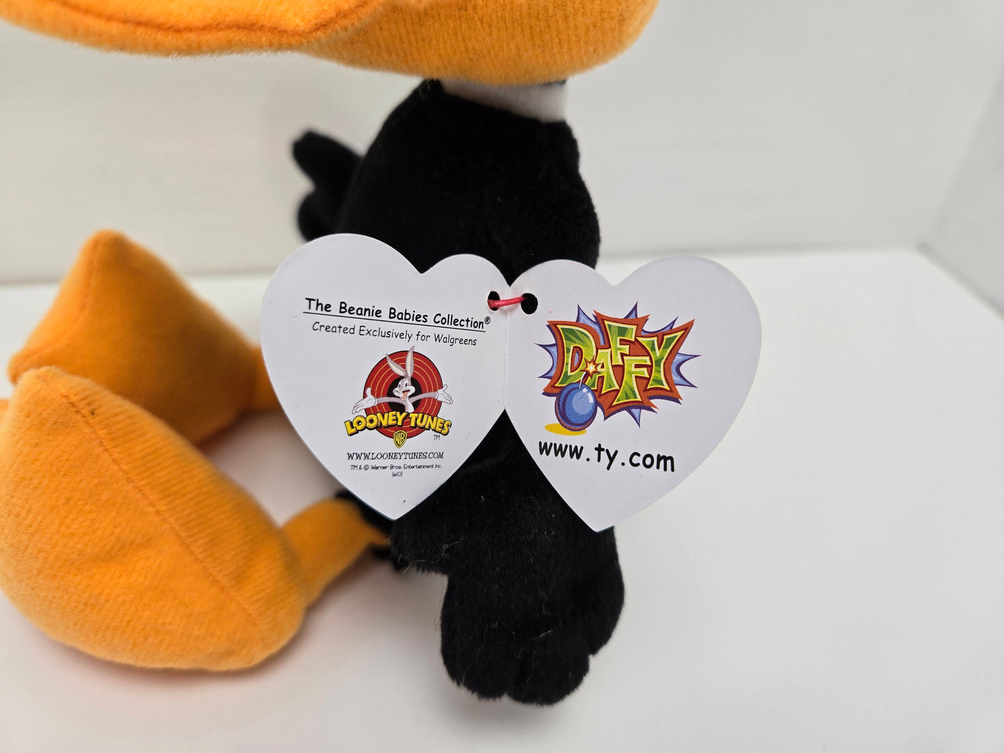 Ty Beanie Baby “Daffy” Duck from Looney Tunes - Walgreen’s Exclusive (7 inch)