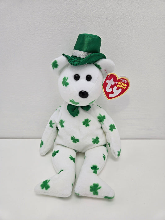 Ty Beanie Babies “O’Fortune” the St. Patrick’s Day Bear! *Rare* (8.5 inch)