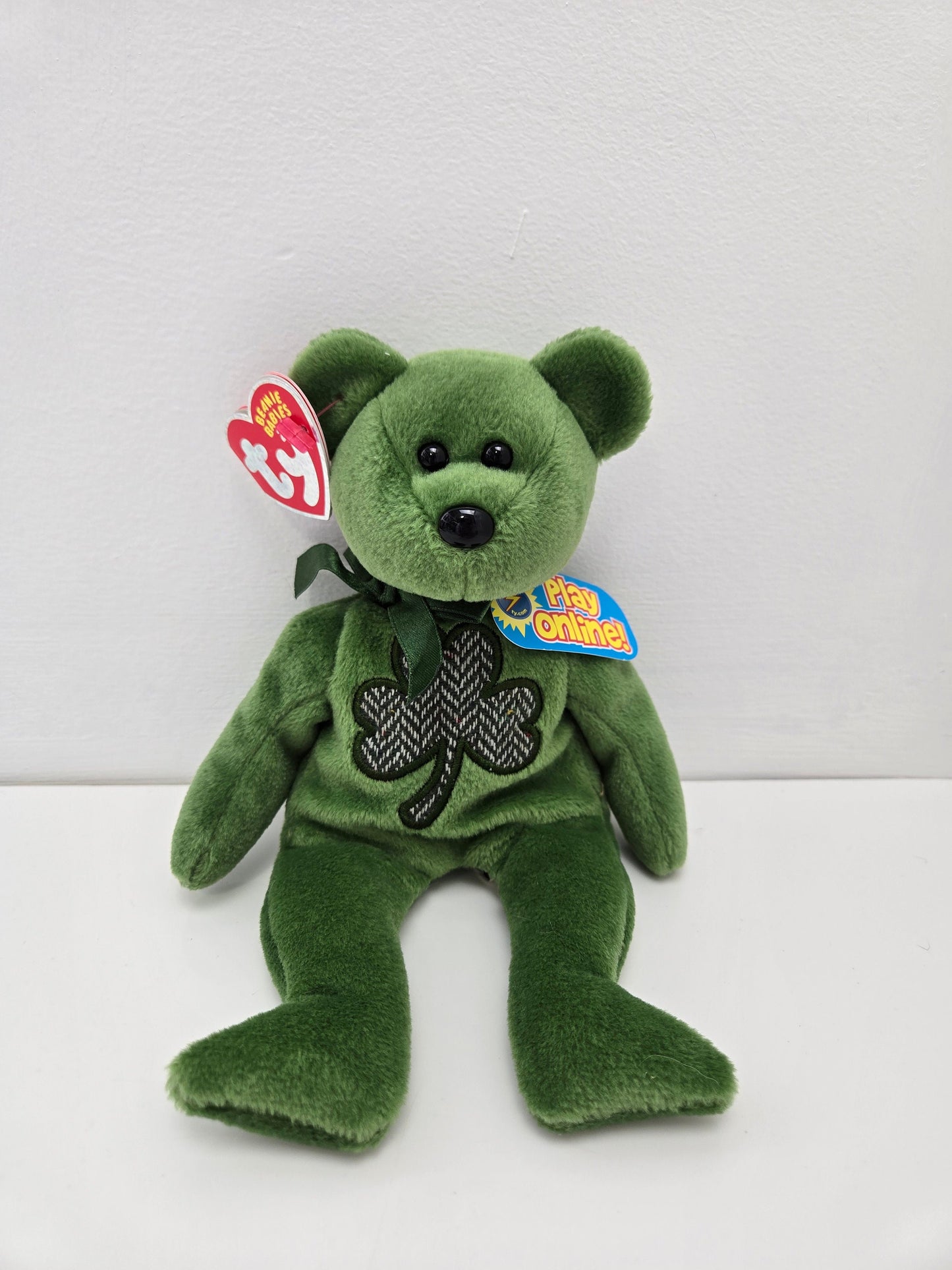 Ty Beanie Baby 2.0 “Luckier” the St. Patrick’s Day Bear! (8.5 inch)