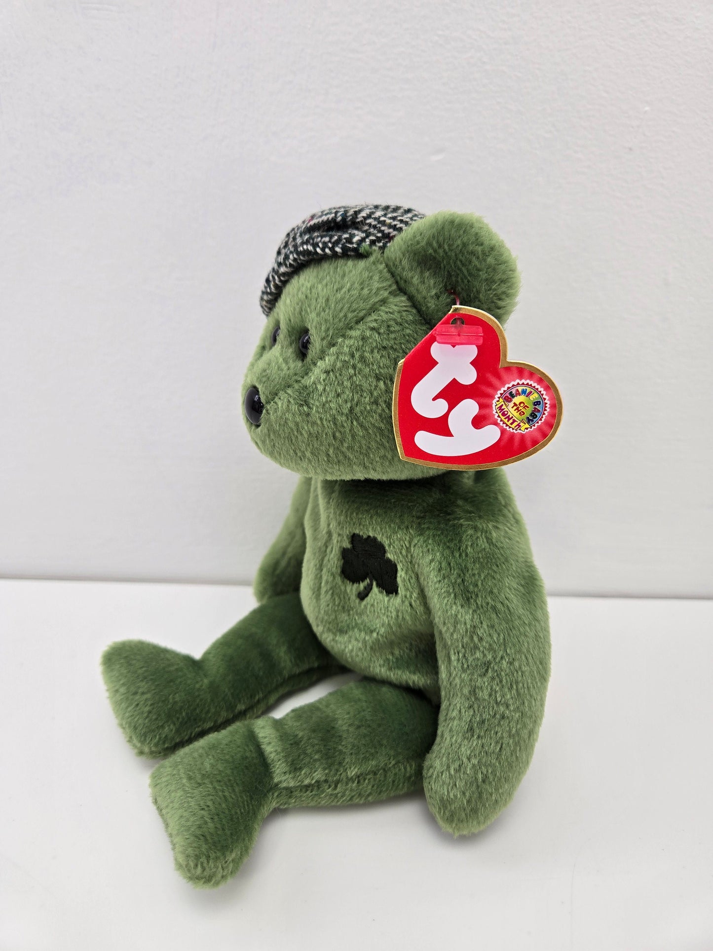 Ty Beanie Baby “Lots O’Luck” the St Patrick’s Day Bear - Beanie Baby of the Month! *Rare* (8.5 inch)