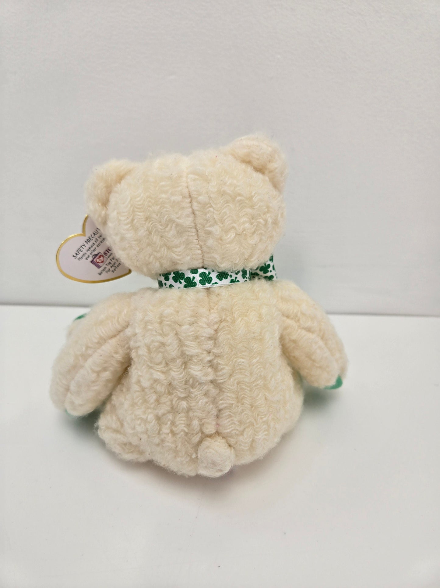 Ty Beanie Baby “Woolins” the St. Patrick’s Day / Irish Bear - Internet Exclusive *Rare* (8 inch)