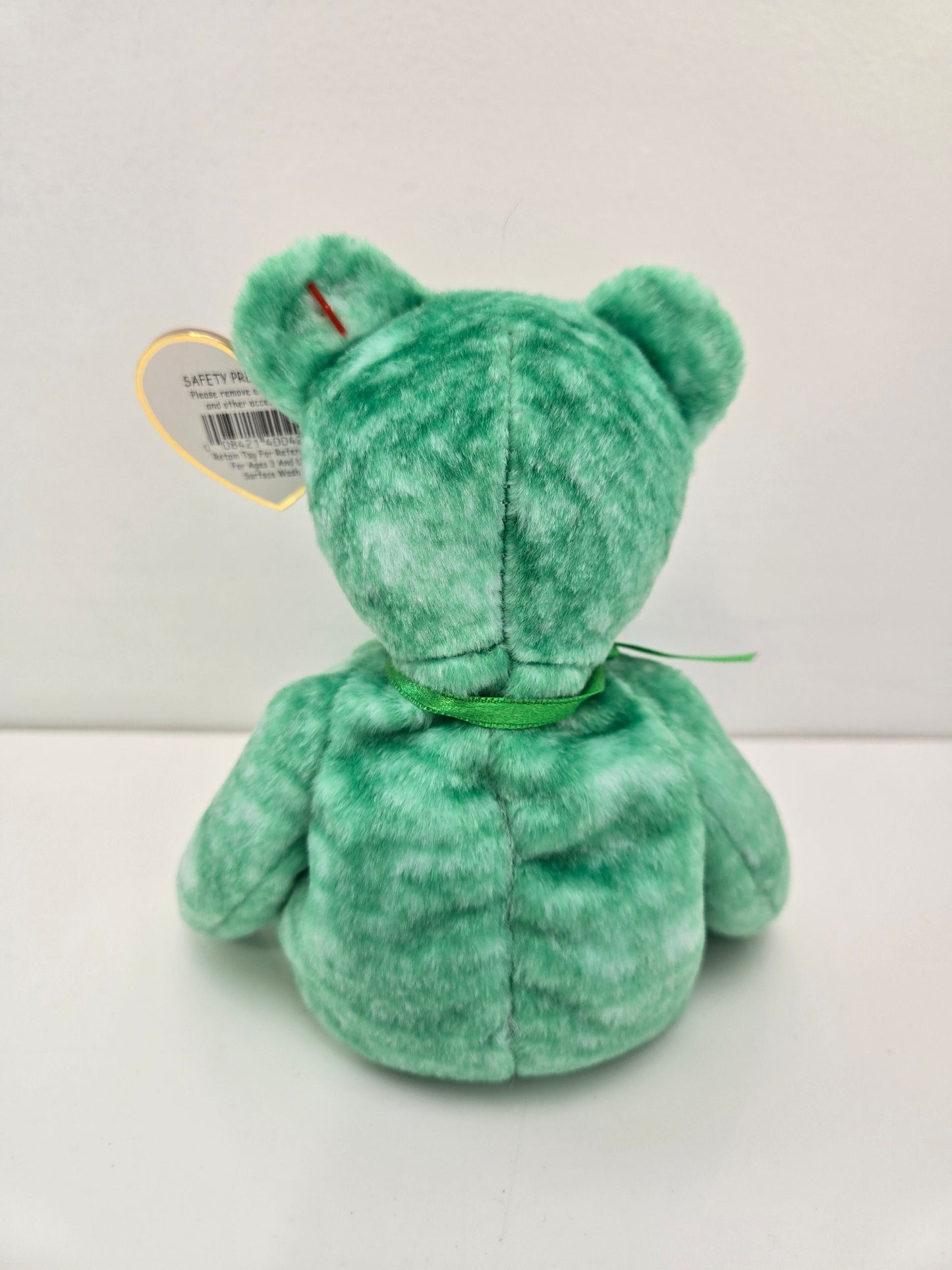 Ty Beanie Baby “Killarney” the St Patrick’s Day Bear - Pot of Gold Embroidered on Chest (8.5 inch)